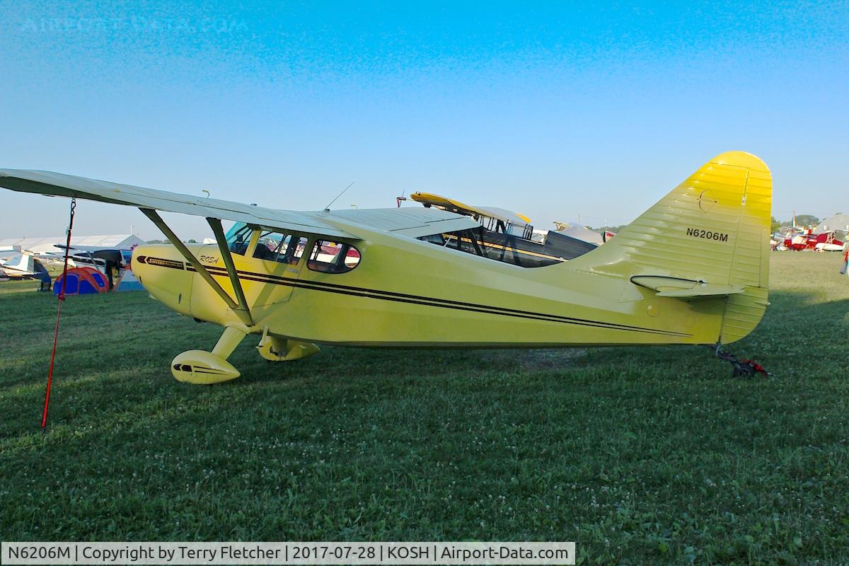 N6206M, 1948 Stinson 108-3 Voyager C/N 108-4206, At 2017 EAA AirVenture at Oshkosh
