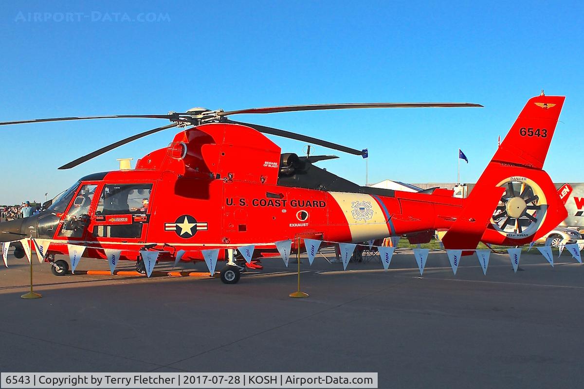 6543, Aérospatiale MH-65D Dolphin C/N 6025, At 2017 EAA AirVenture at Oshkosh