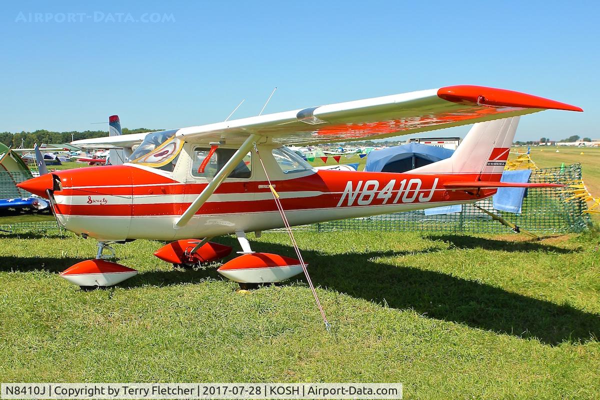 N8410J, 1967 Cessna 150G C/N 15066310, At 2017 EAA AirVenture at Oshkosh