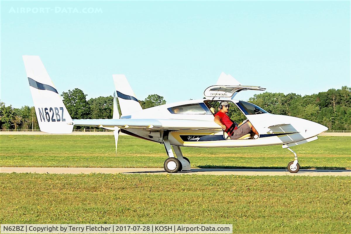 N62BZ, 2011 Velocity LW RG-E C/N DMO344, At 2017 EAA AirVenture at Oshkosh