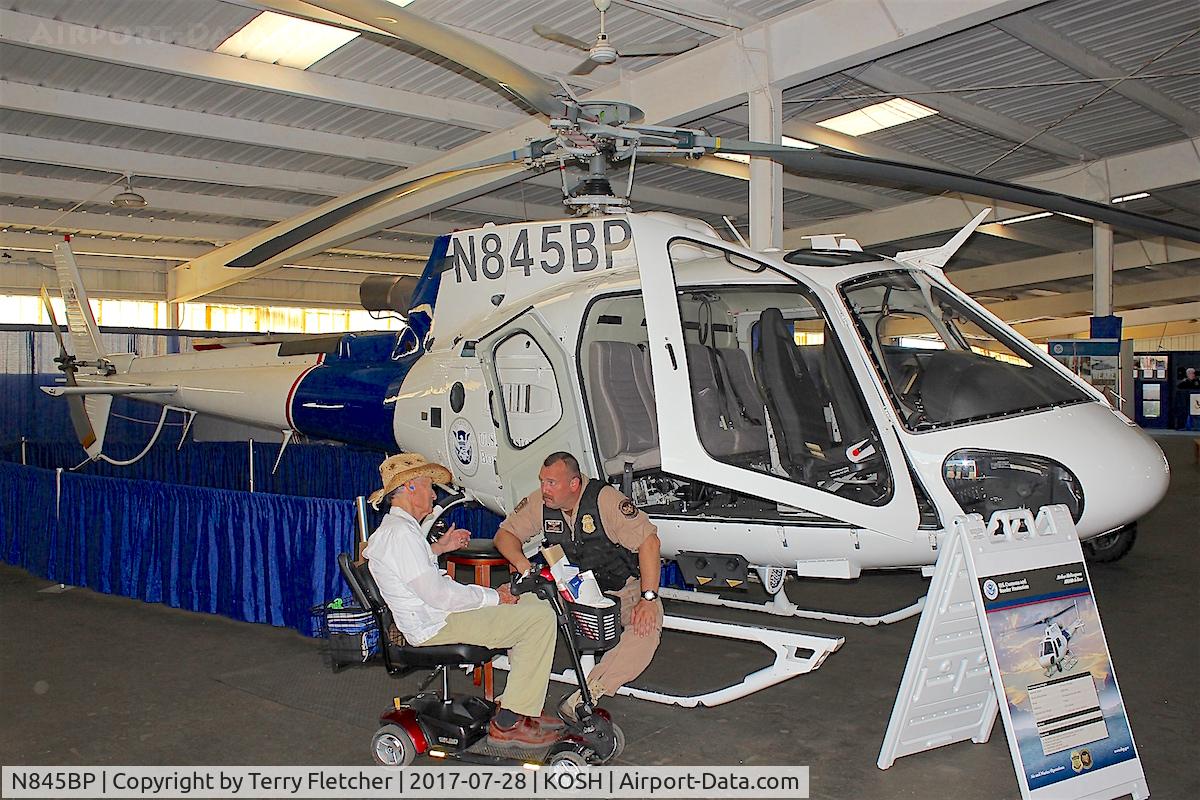 N845BP, 2001 Eurocopter AS-350B-3 Ecureuil Ecureuil C/N 3464, At 2017 EAA AirVenture at Oshkosh