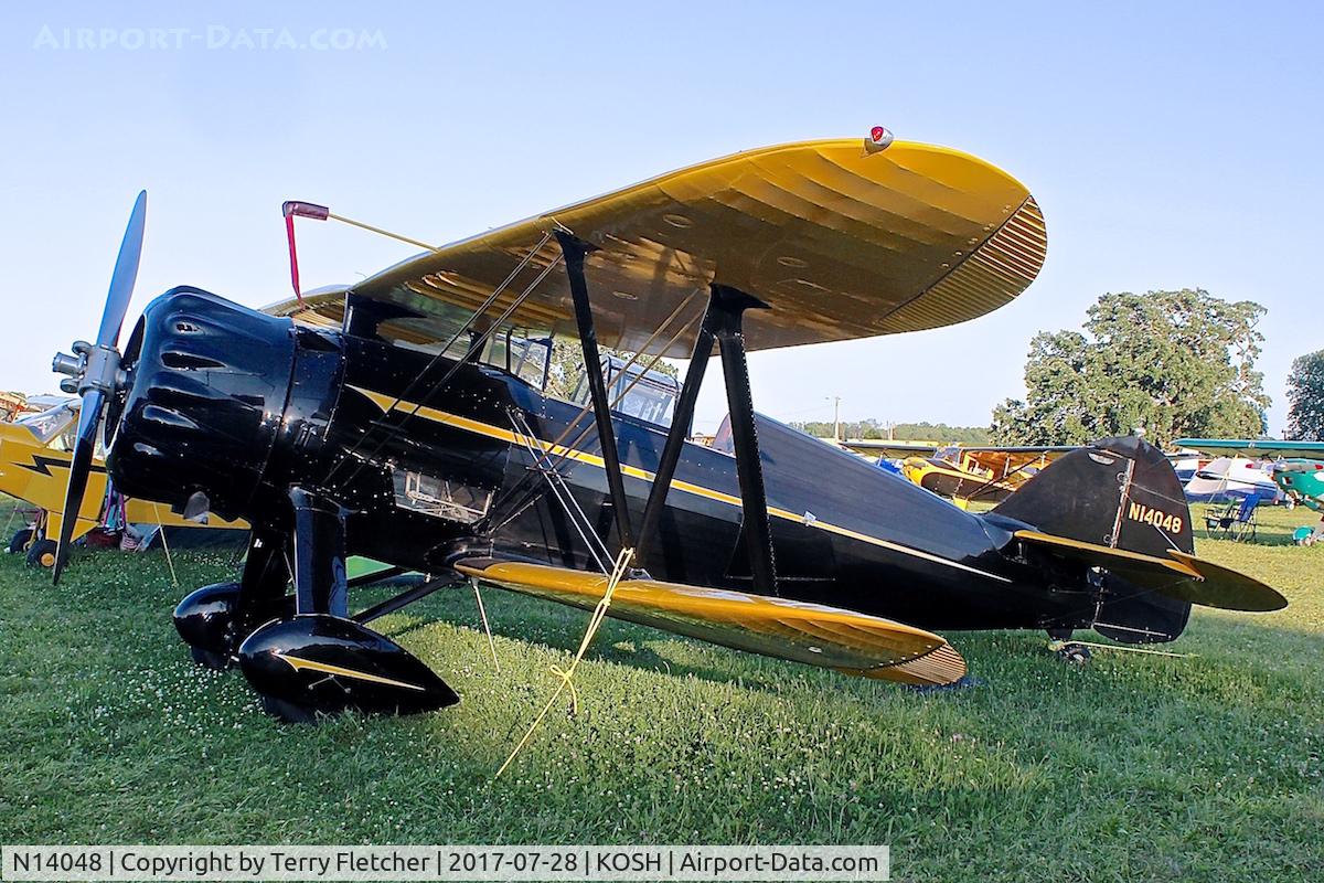 N14048, 1934 Waco S3HD C/N 3814, At 2017 EAA AirVenture at Oshkosh
