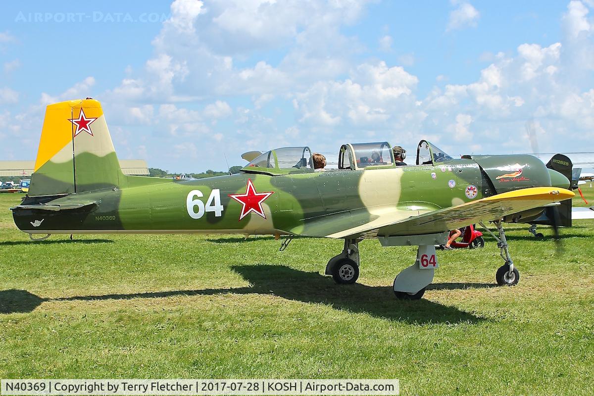 N40369, 1982 Nanchang CJ-6 C/N 3732008, At 2017 EAA AirVenture at Oshkosh
