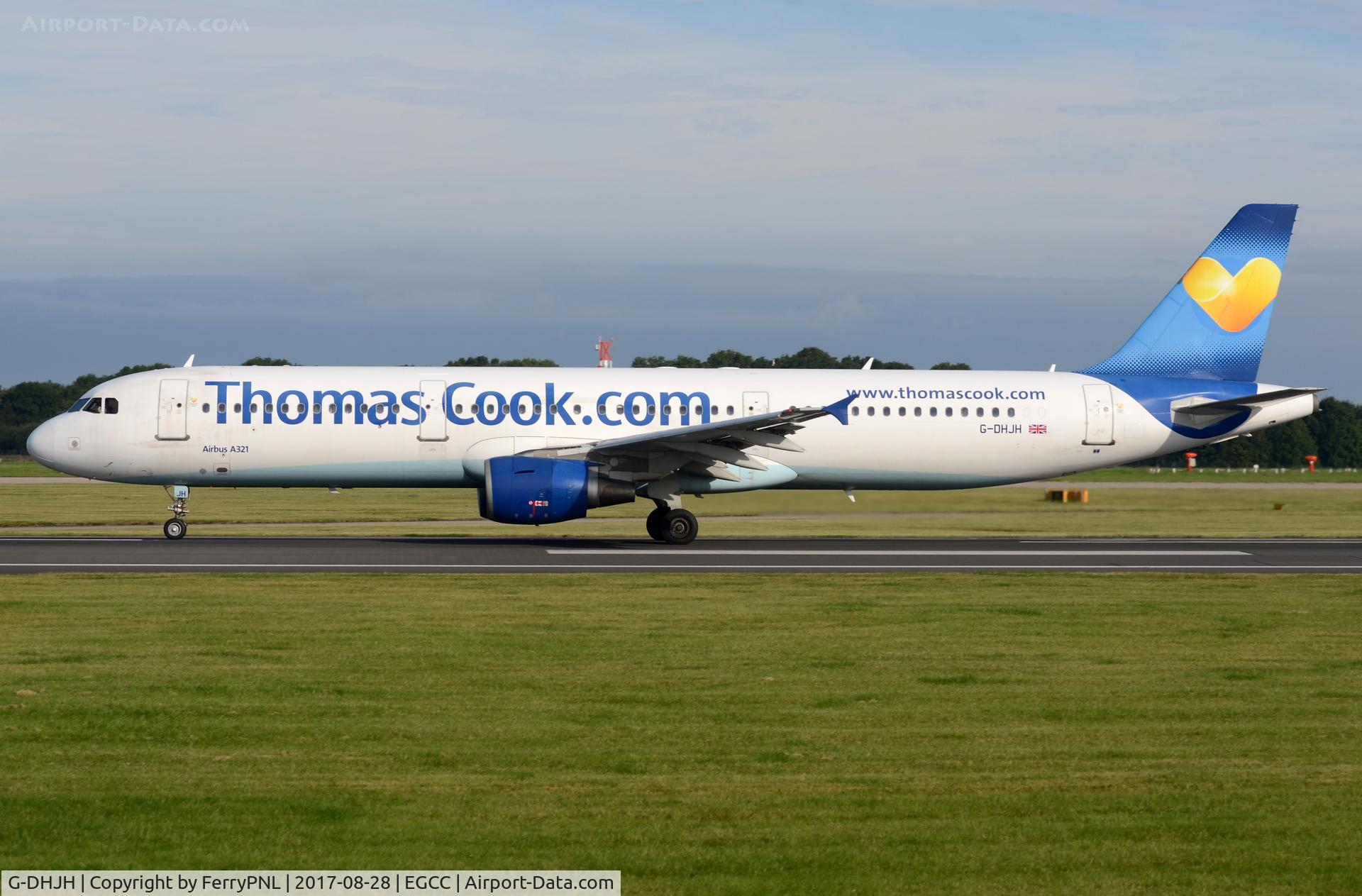 G-DHJH, 2000 Airbus A321-211 C/N 1238, Thomas Cook A321