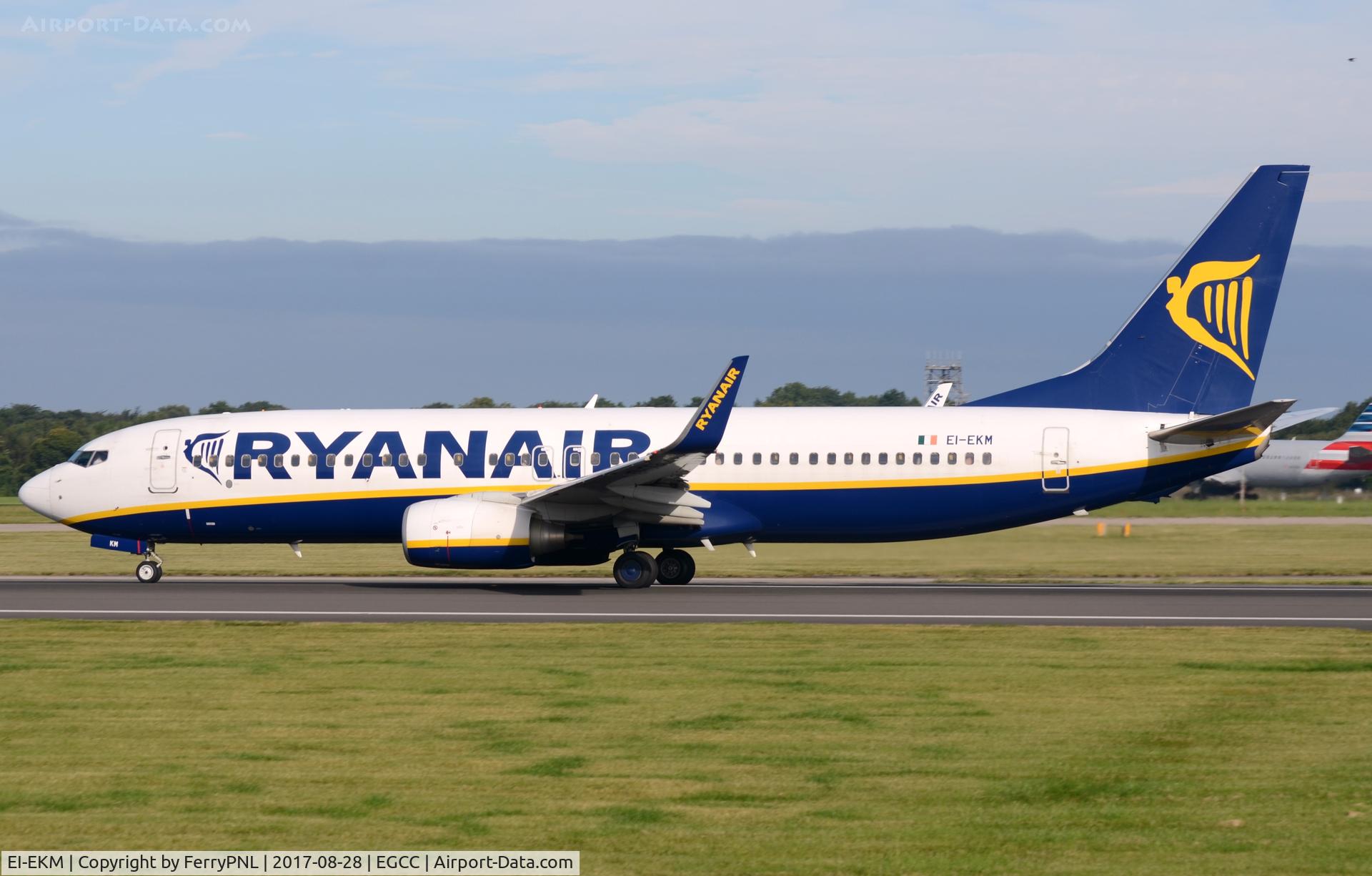 EI-EKM, 2010 Boeing 737-8AS C/N 38499, Departure of Ryanair B738