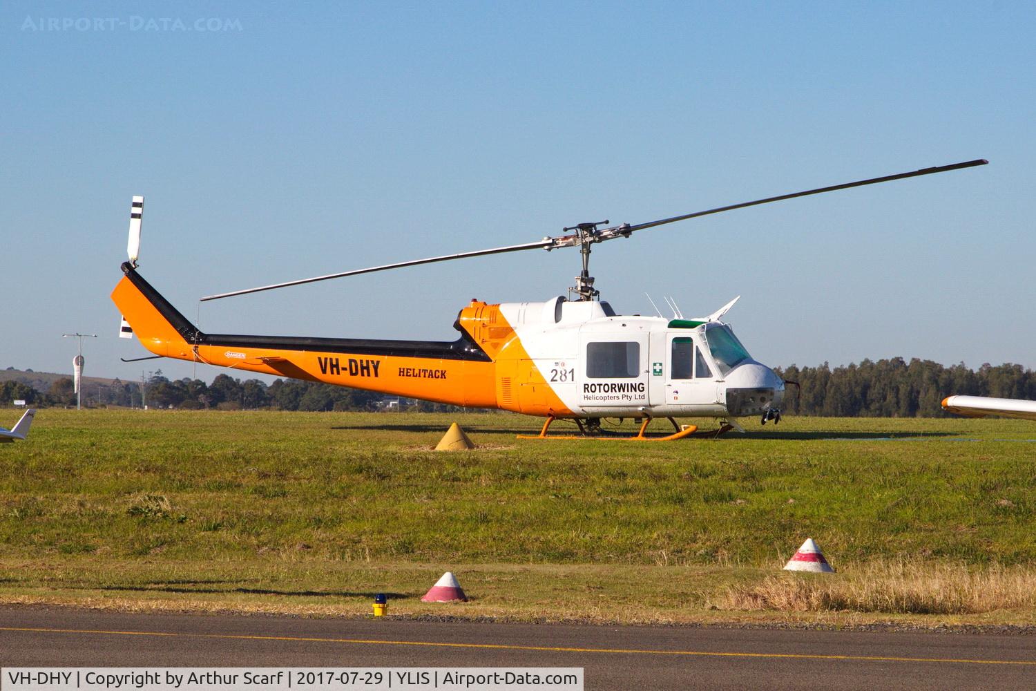 VH-DHY, 1994 Bell UH-1B Iroquois C/N 924, Lismore NSW Aviation Expo 2017