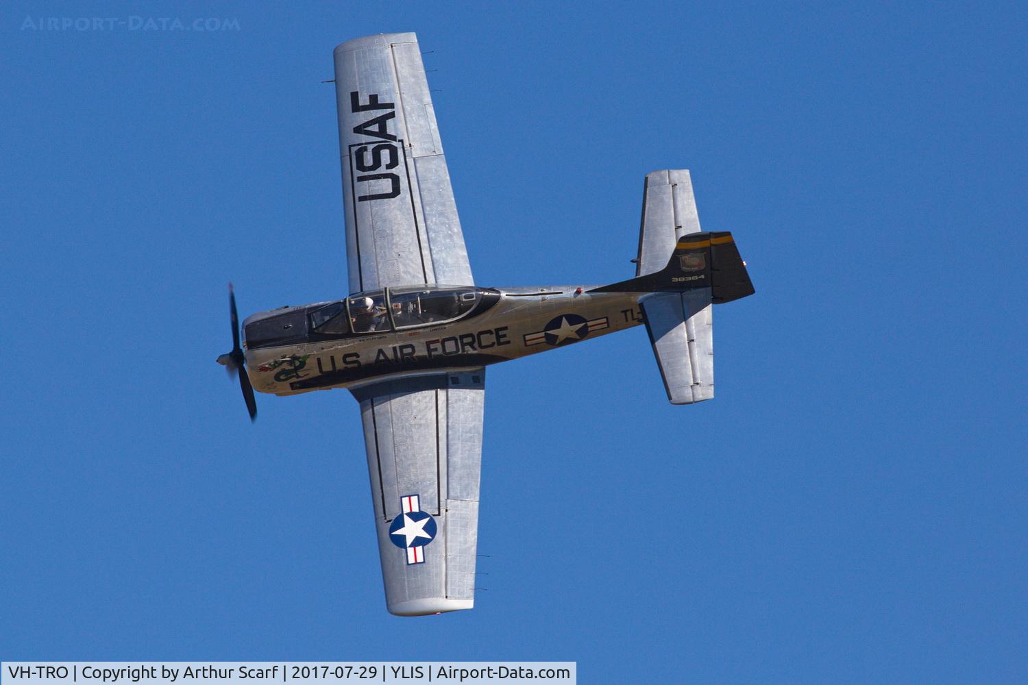 VH-TRO, 1952 North American T-28D-5 Trojan C/N 174-260, Lismore NSW Aviation Expo 2017