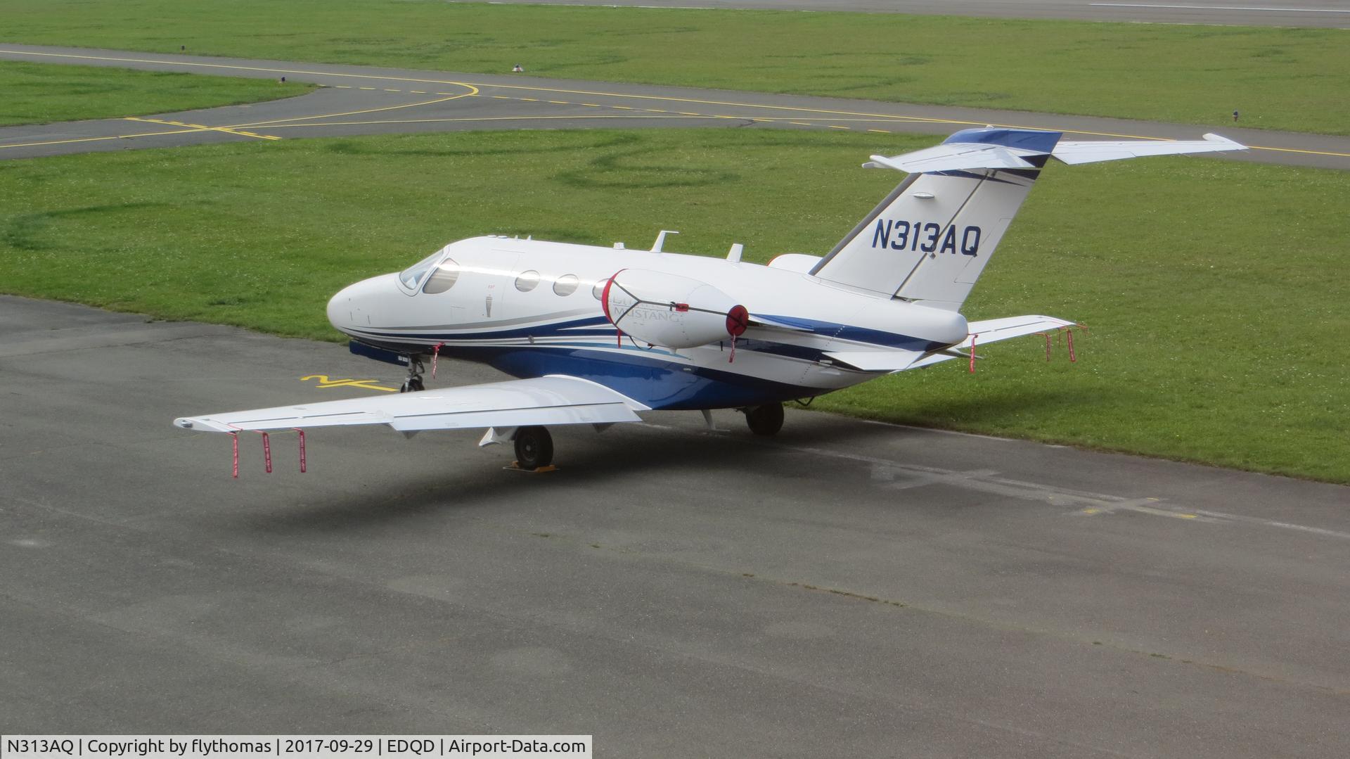 N313AQ, 2017 Cessna 510 Citation Mustang Citation Mustang C/N 510-0479, Citation Mustang N313AQ Bayreuth Airport