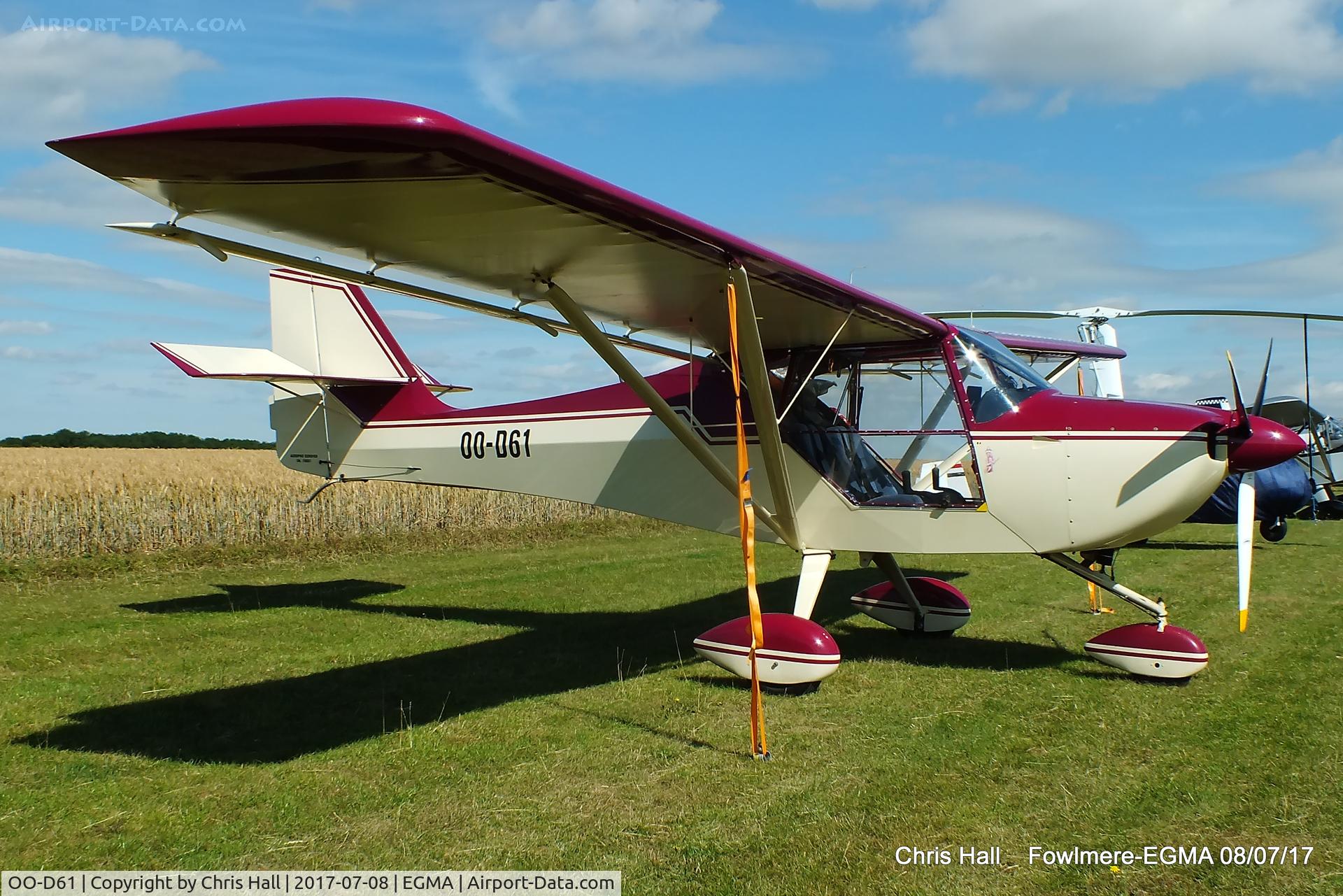 OO-D61, 2001 Aeropro Eurofox C/N 10001, at Fowlmere