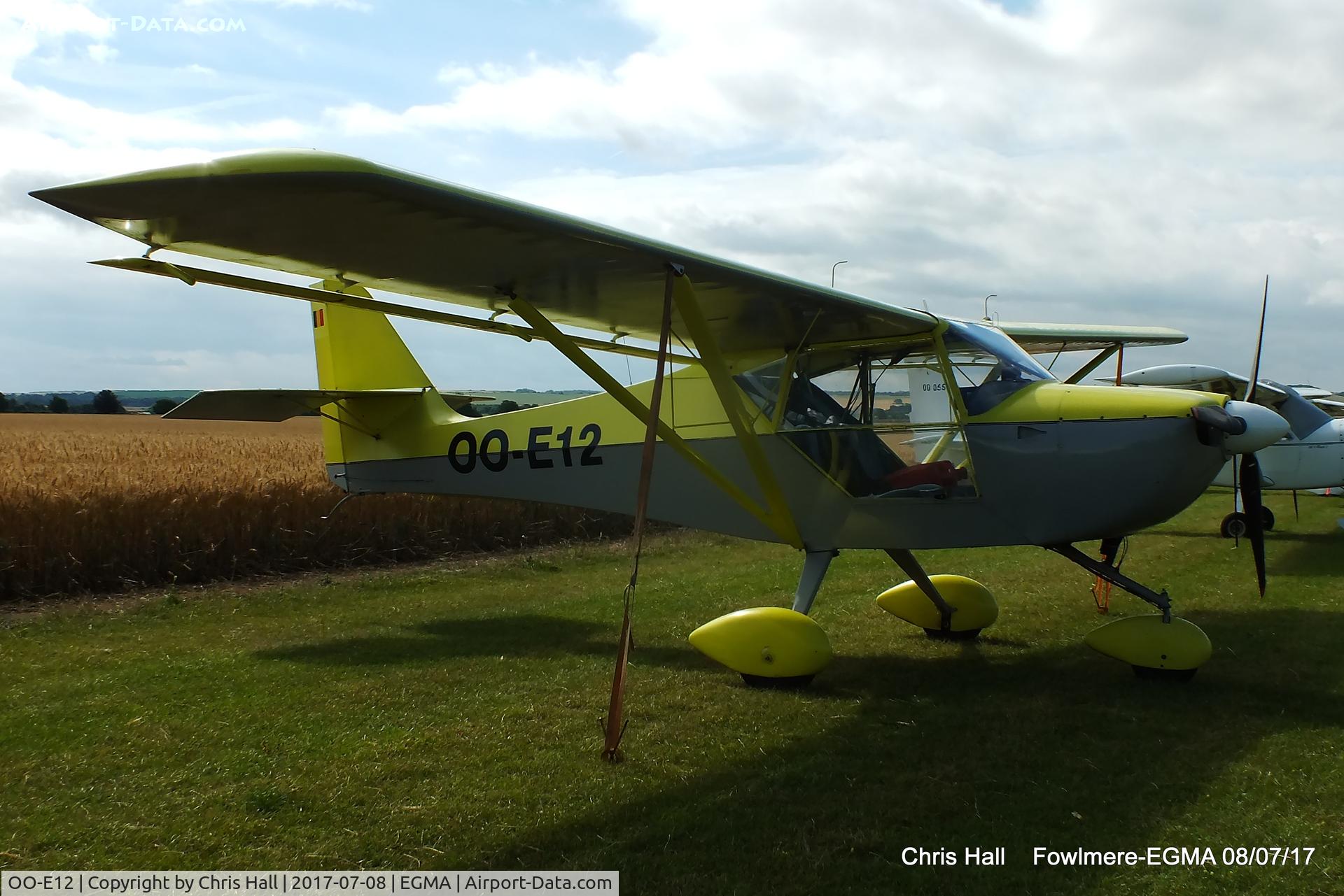 OO-E12, 2001 Aeropro Eurofox C/N 13803, at Fowlmere