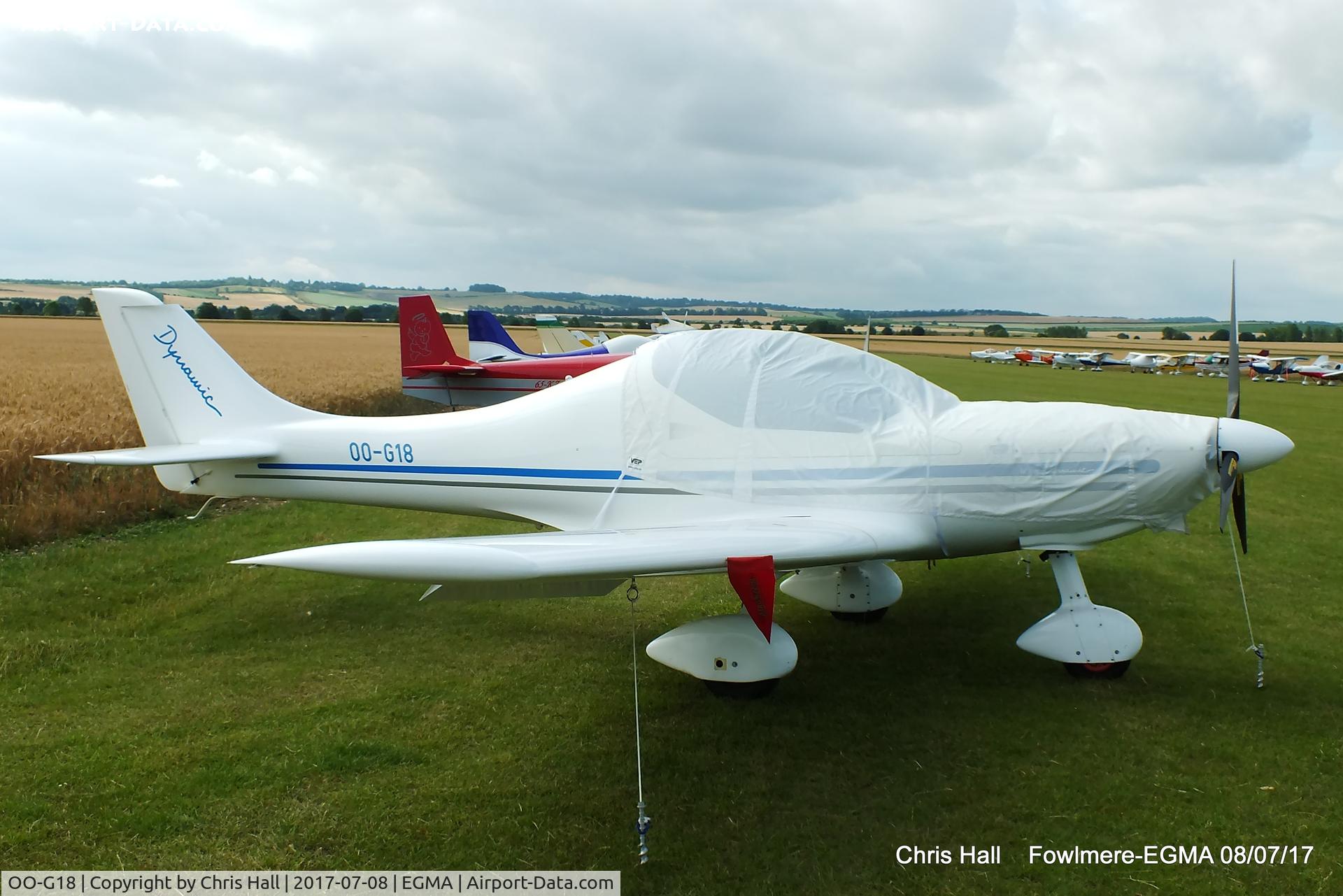 OO-G18, 2008 Aerospool WT-9 Dynamic C/N DY279/2008, at Fowlmere