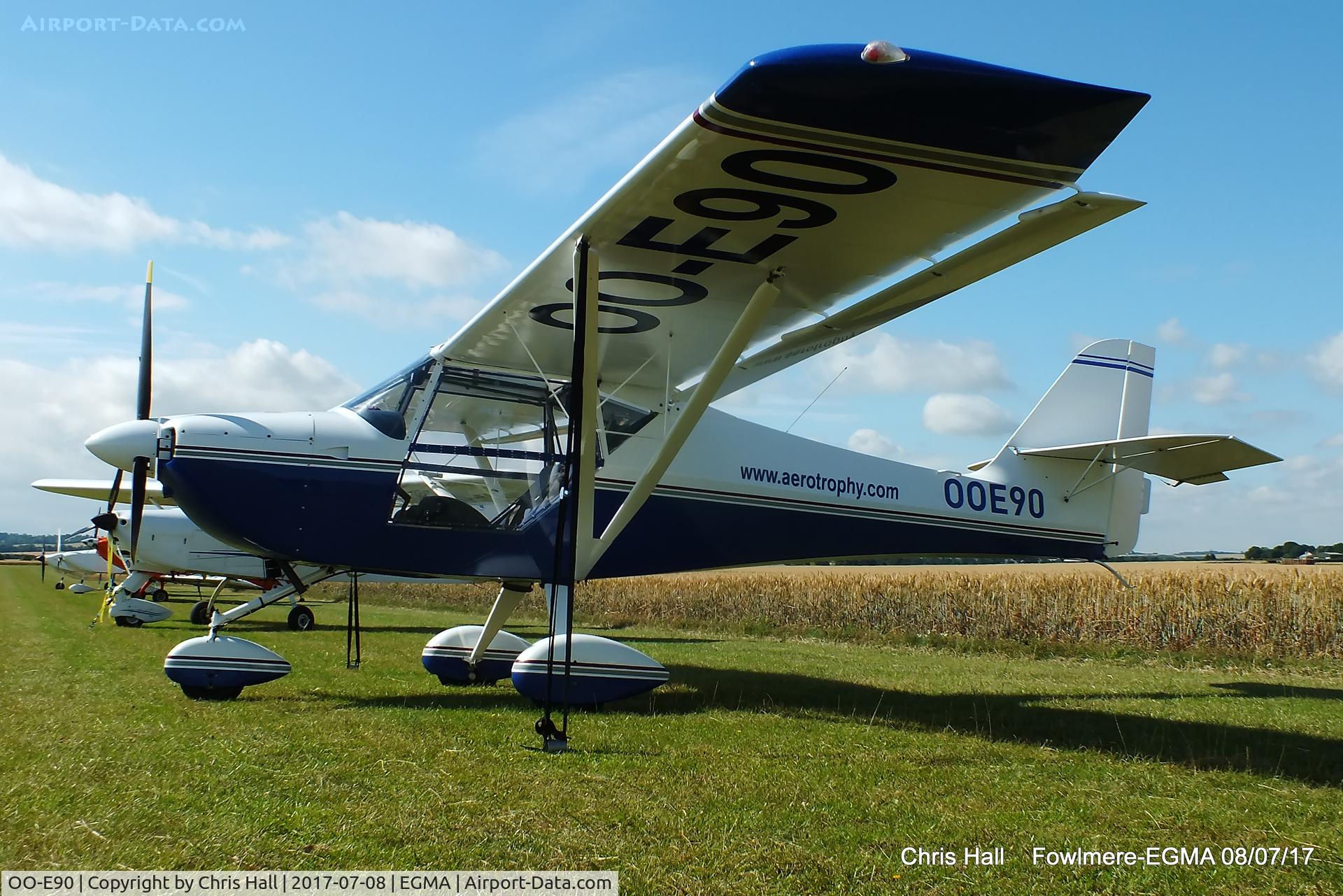 OO-E90, 2005 Aeropro Eurofox C/N 17005, at Fowlmere