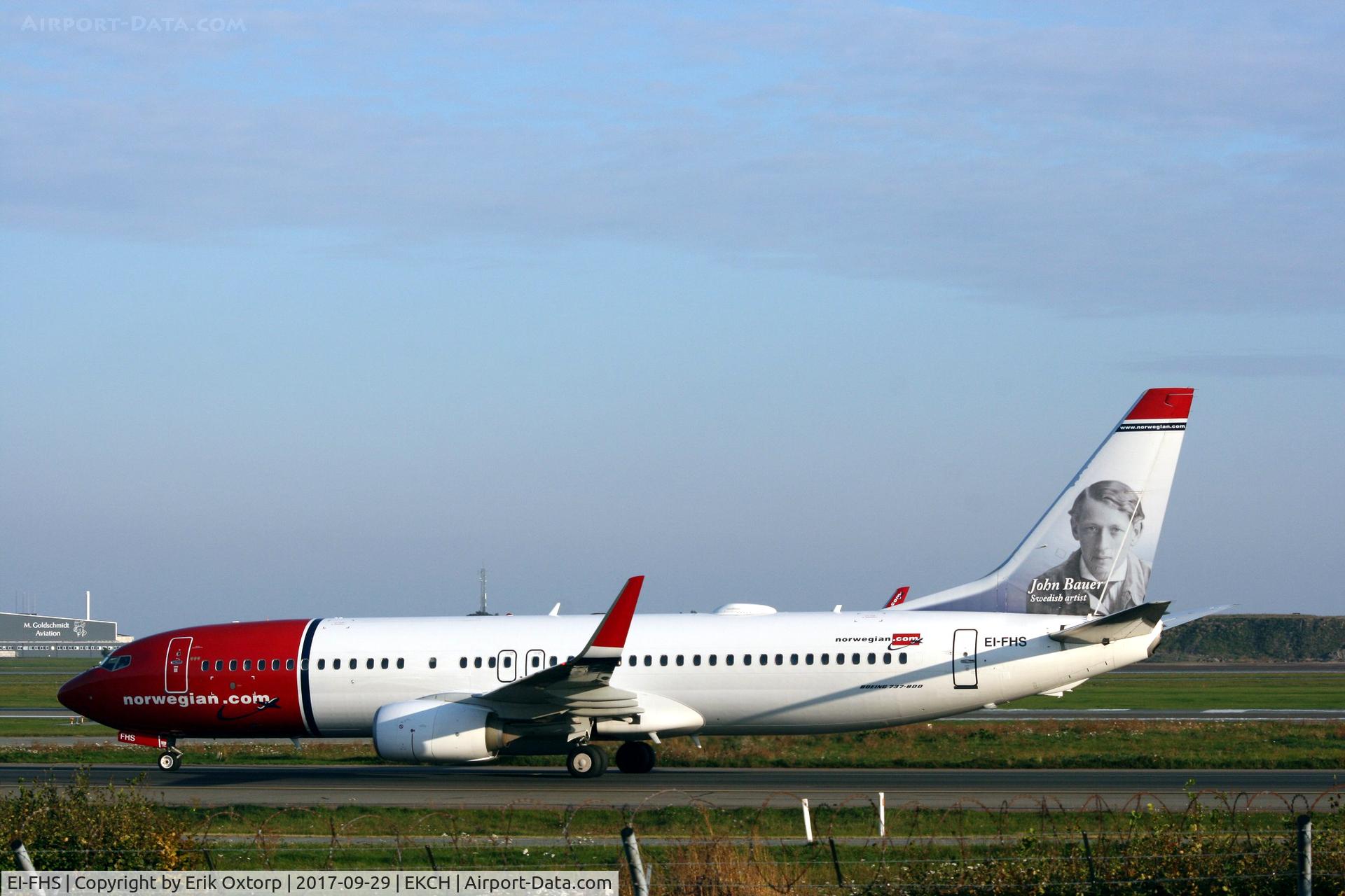 EI-FHS, 2013 Boeing 737-8JP C/N 39021, EI-FHS landed rw 04L