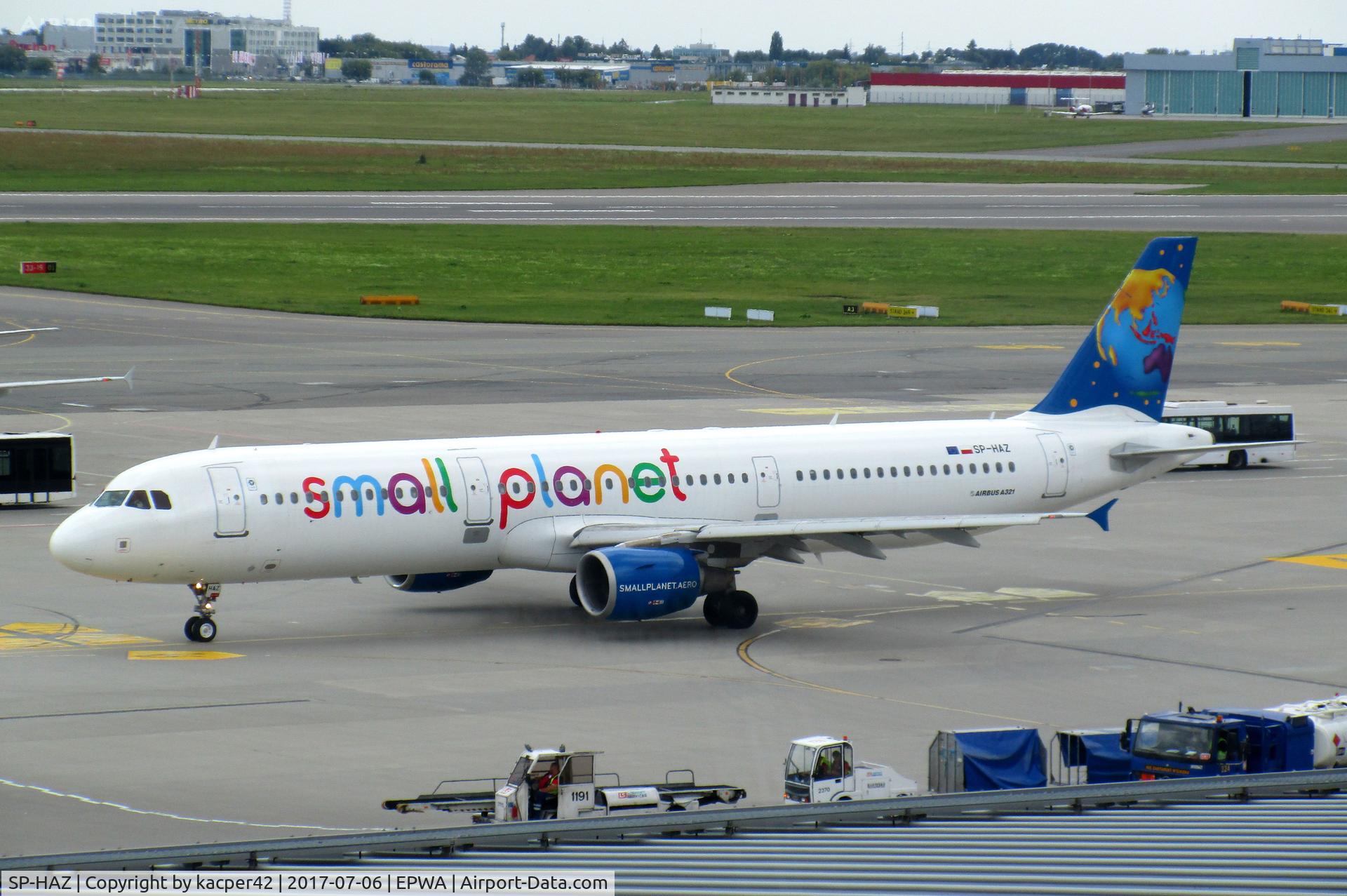 SP-HAZ, 2007 Airbus A321-211 C/N 3191, SP-HAZ/EPWA