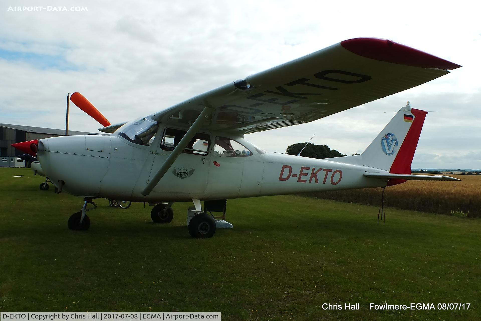 D-EKTO, Reims F172G Skyhawk C/N F172-0180, at Fowlmere