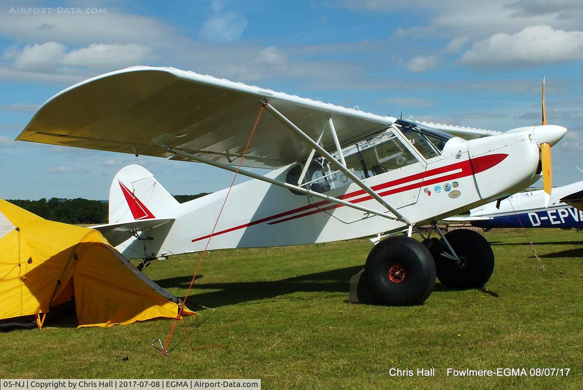 05-NJ, Zlin Savage C/N Not found 05NJ, at Fowlmere
