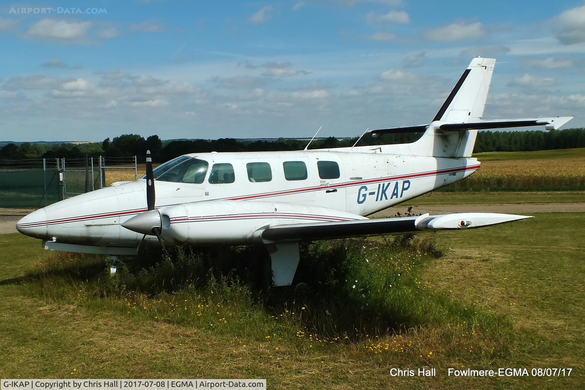 G-IKAP, 1983 Cessna T303 Crusader C/N T303-00182, at Fowlmere