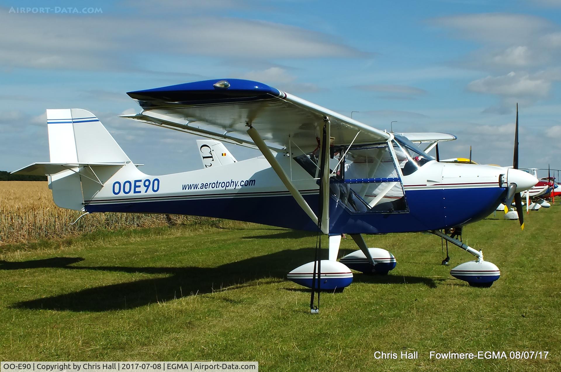 OO-E90, 2005 Aeropro Eurofox C/N 17005, at Fowlmere