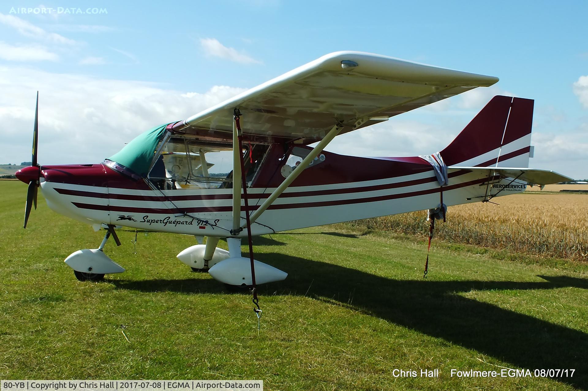 80-YB, 2000 Aero Services Guepard Super Guepard 912S C/N Not found 80-YB, at Fowlmere