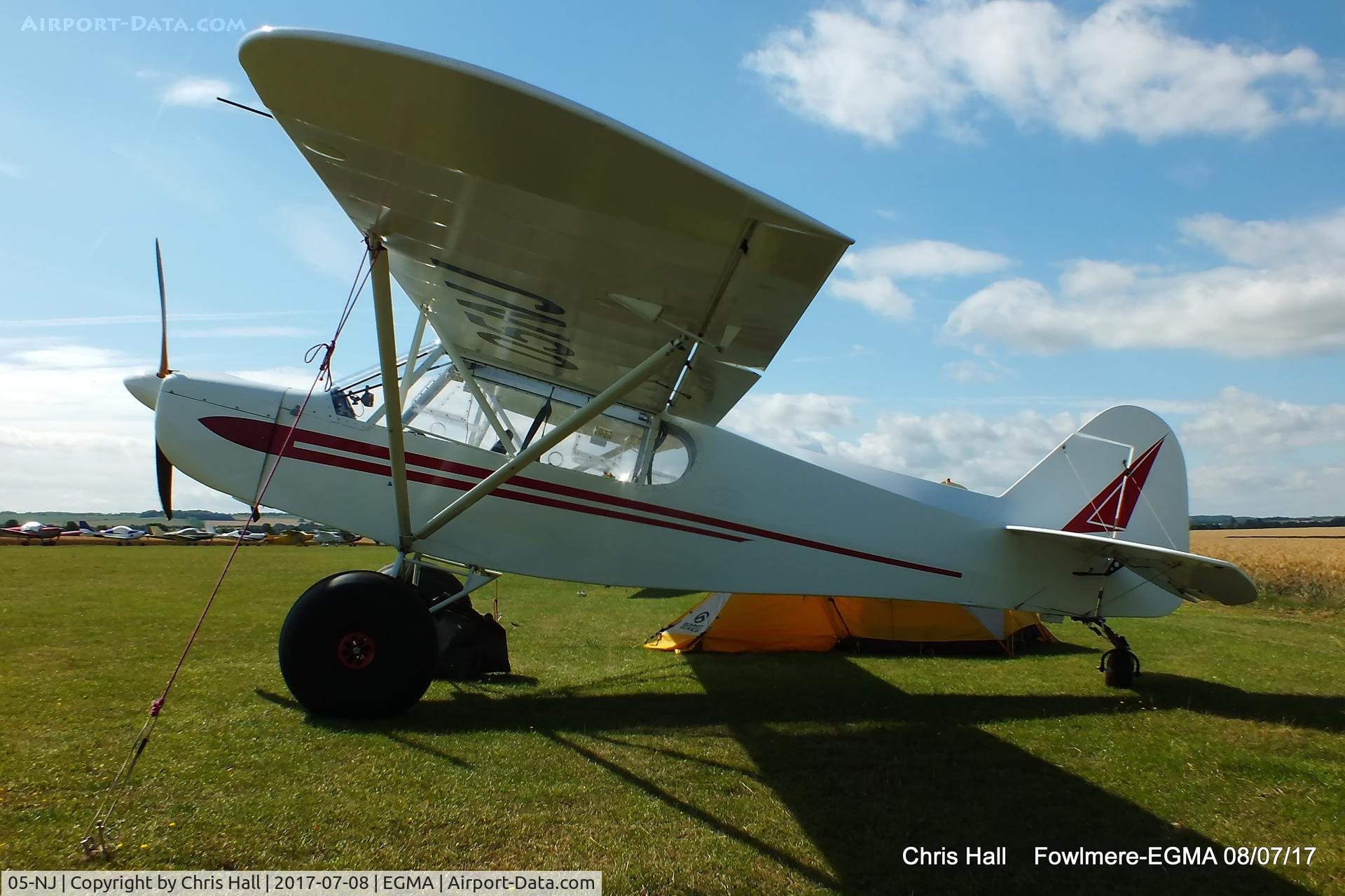 05-NJ, Zlin Savage C/N Not found 05NJ, at Fowlmere