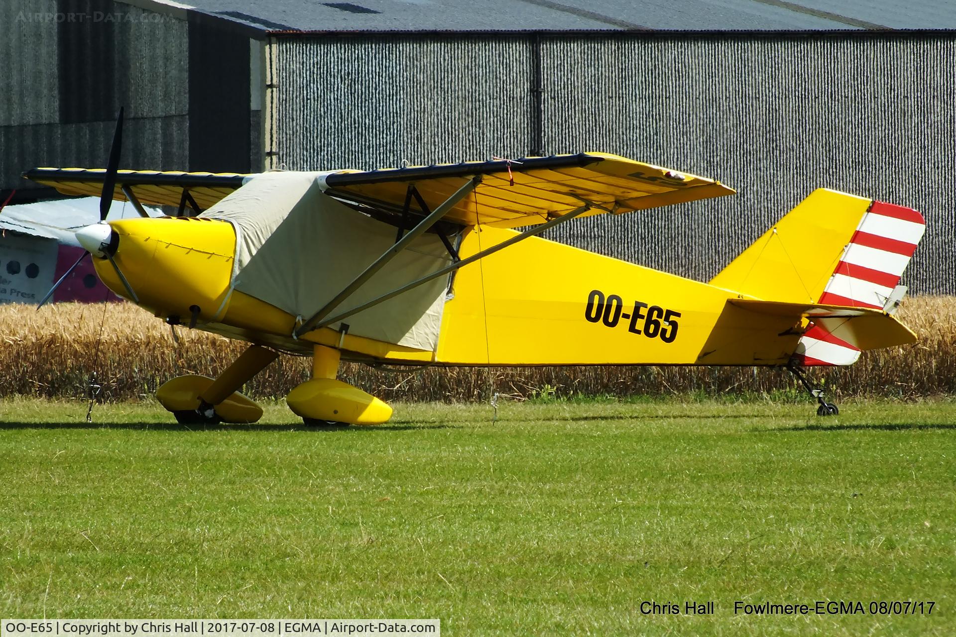 OO-E65, 2004 Rans S-6ES Coyote II C/N 020415550, at Fowlmere