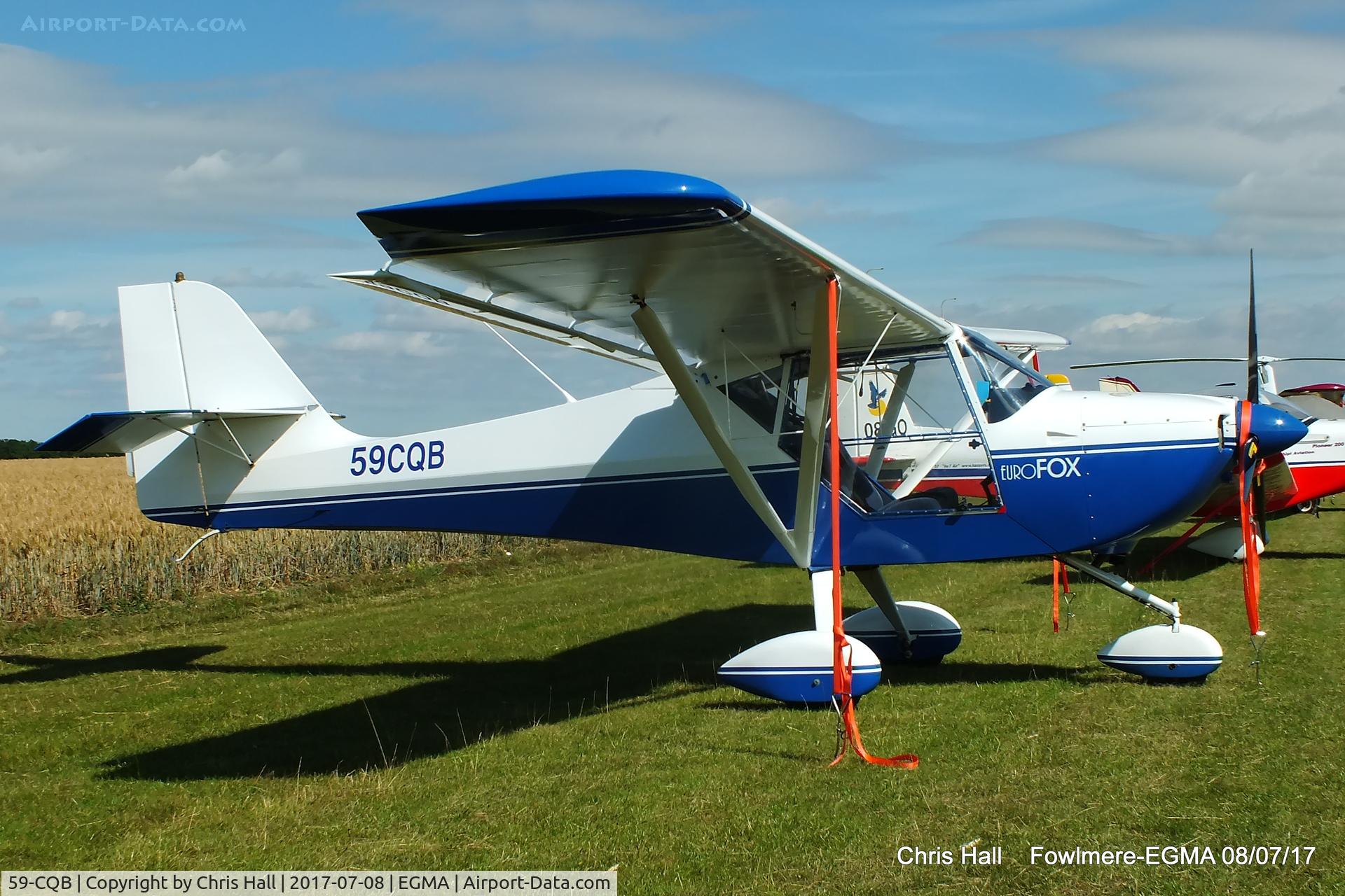 59-CQB, Aeropro Eurofox 912 C/N Not found 59-CQB, at Fowlmere