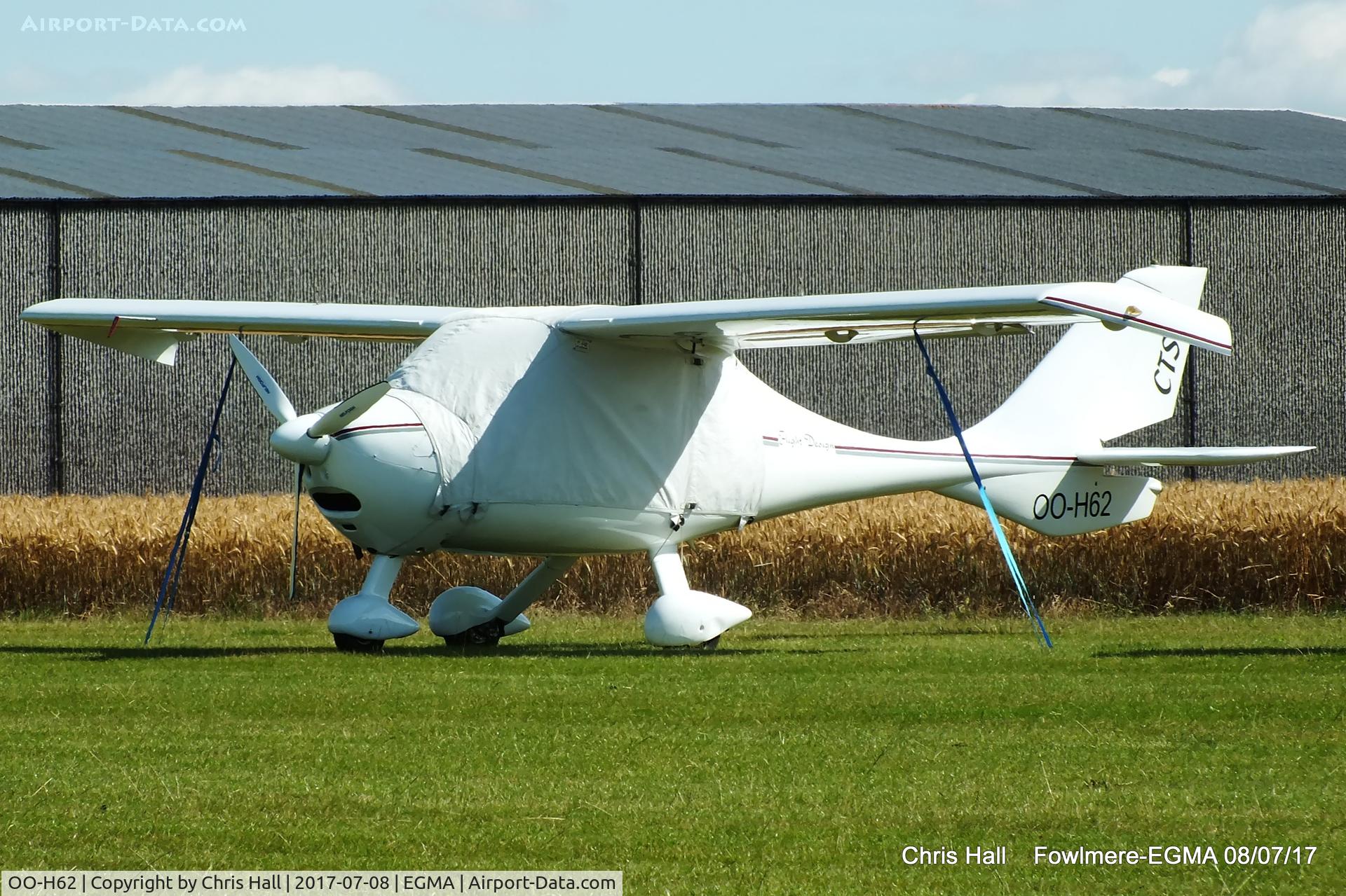 OO-H62, 2006 Flight Design CTSW C/N 06-03-03, at Fowlmere