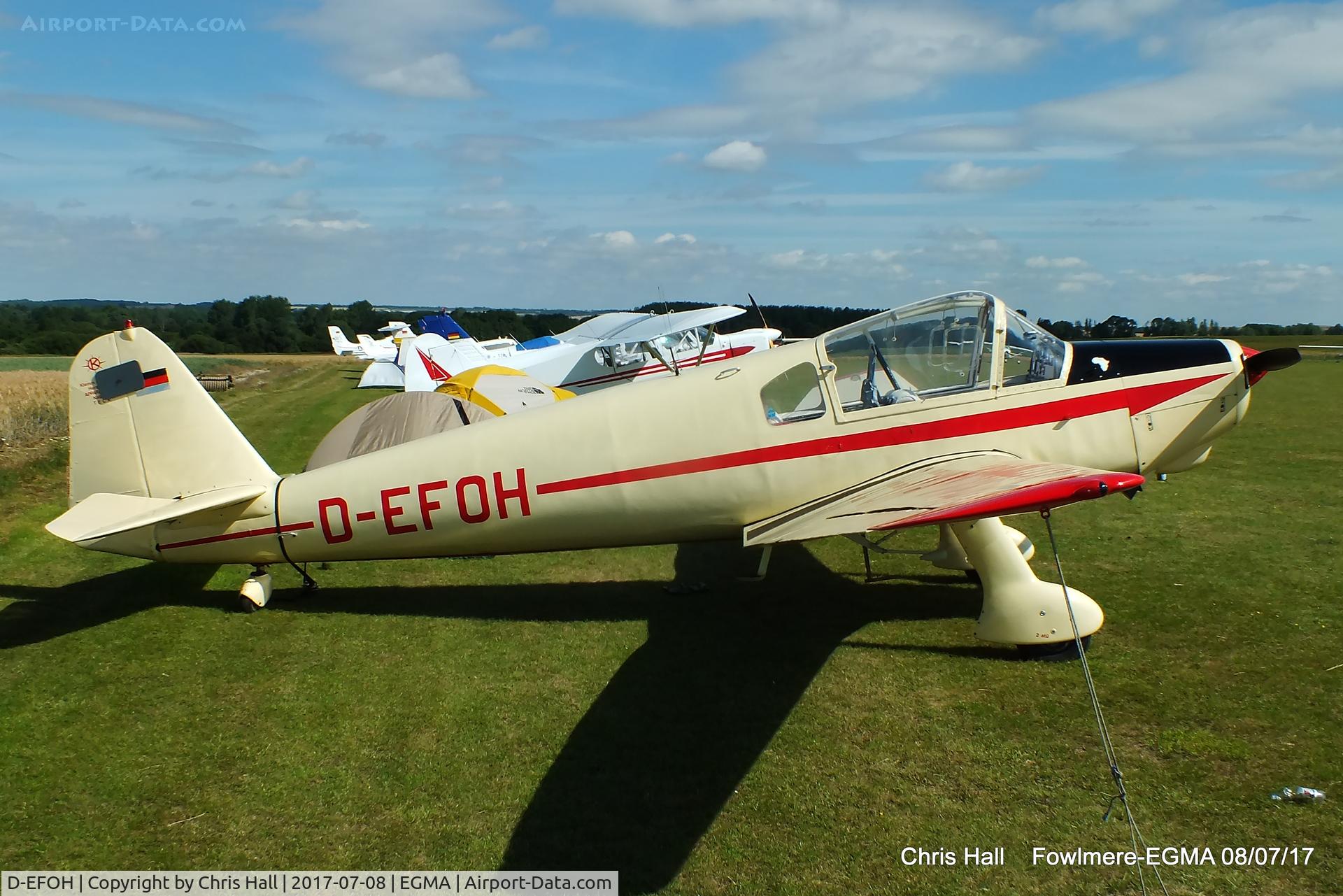 D-EFOH, Klemm Kl-35D C/N 139, at Fowlmere