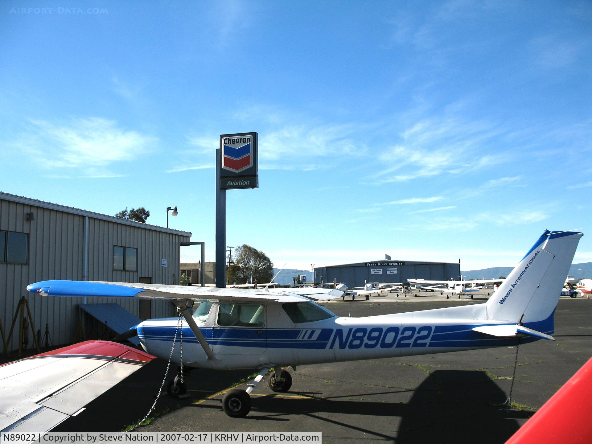 N89022, 1978 Cessna 152 C/N 15282599, Wings International 1978 Cessna 152 @ Reid-Hillview Airport, San Jose, CA home base