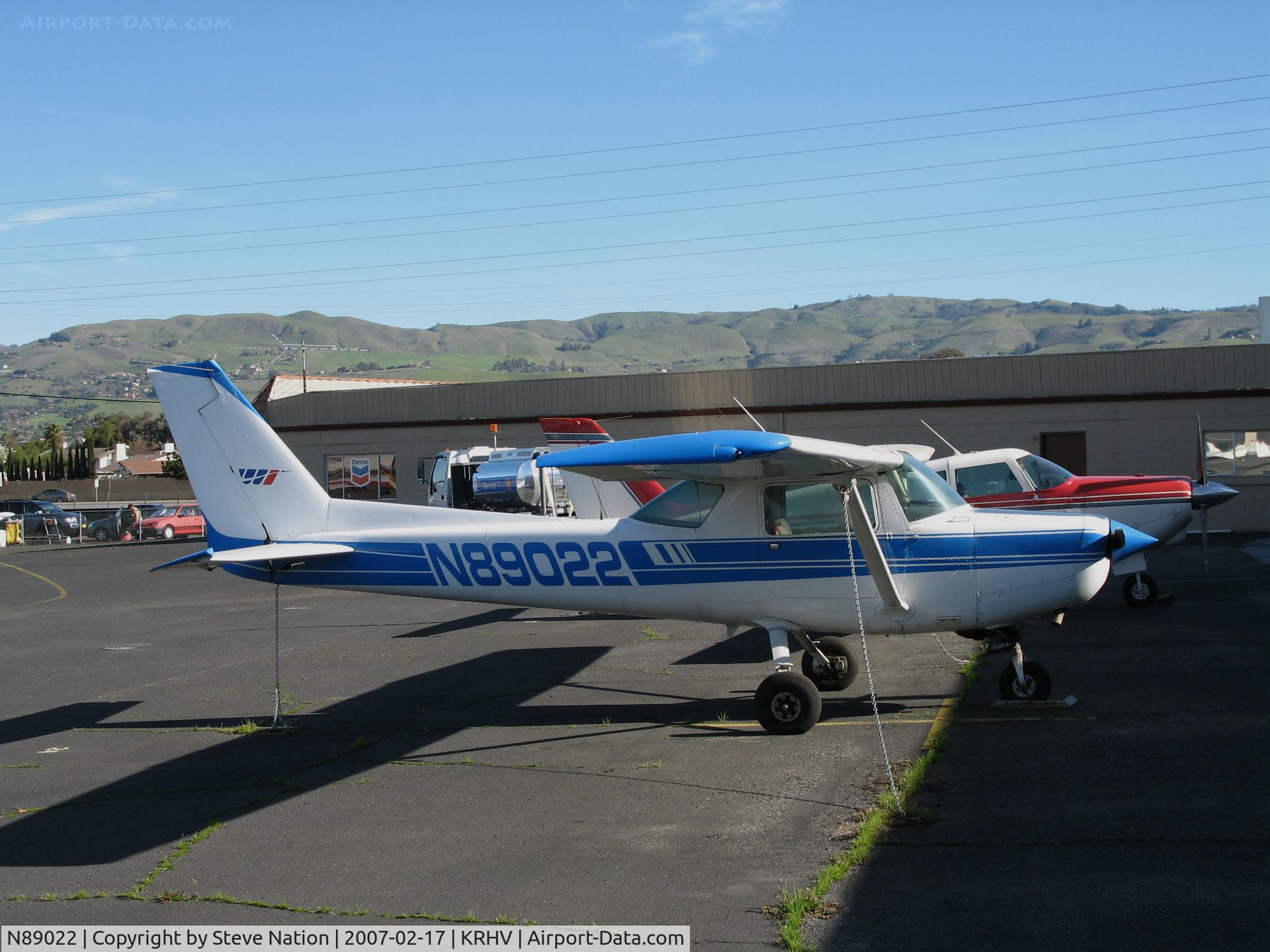 N89022, 1978 Cessna 152 C/N 15282599, Wings International 1978 Cessna 152 @ Reid-Hillview Airport, San Jose, CA home base