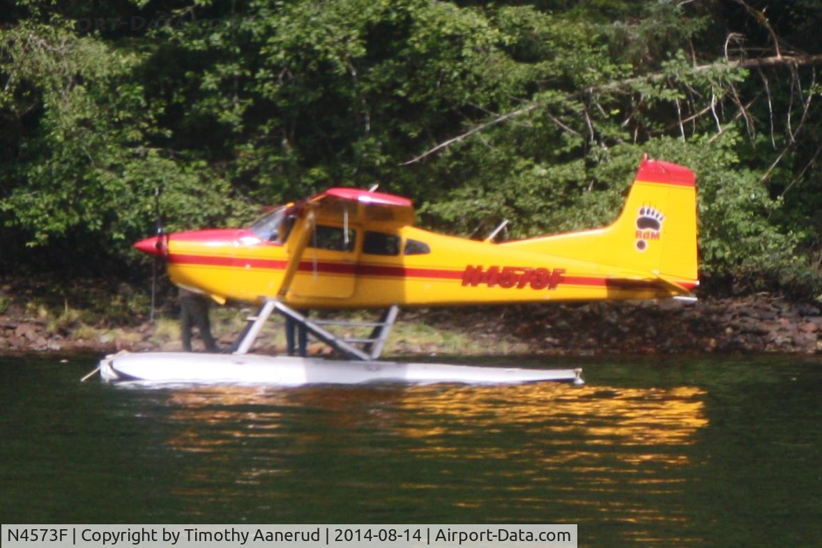 N4573F, 1966 Cessna A185E Skywagon 185 C/N 185-1080, 1966 Cessna A185E, c/n: 185-1080 @ Neets Bay Hatchery