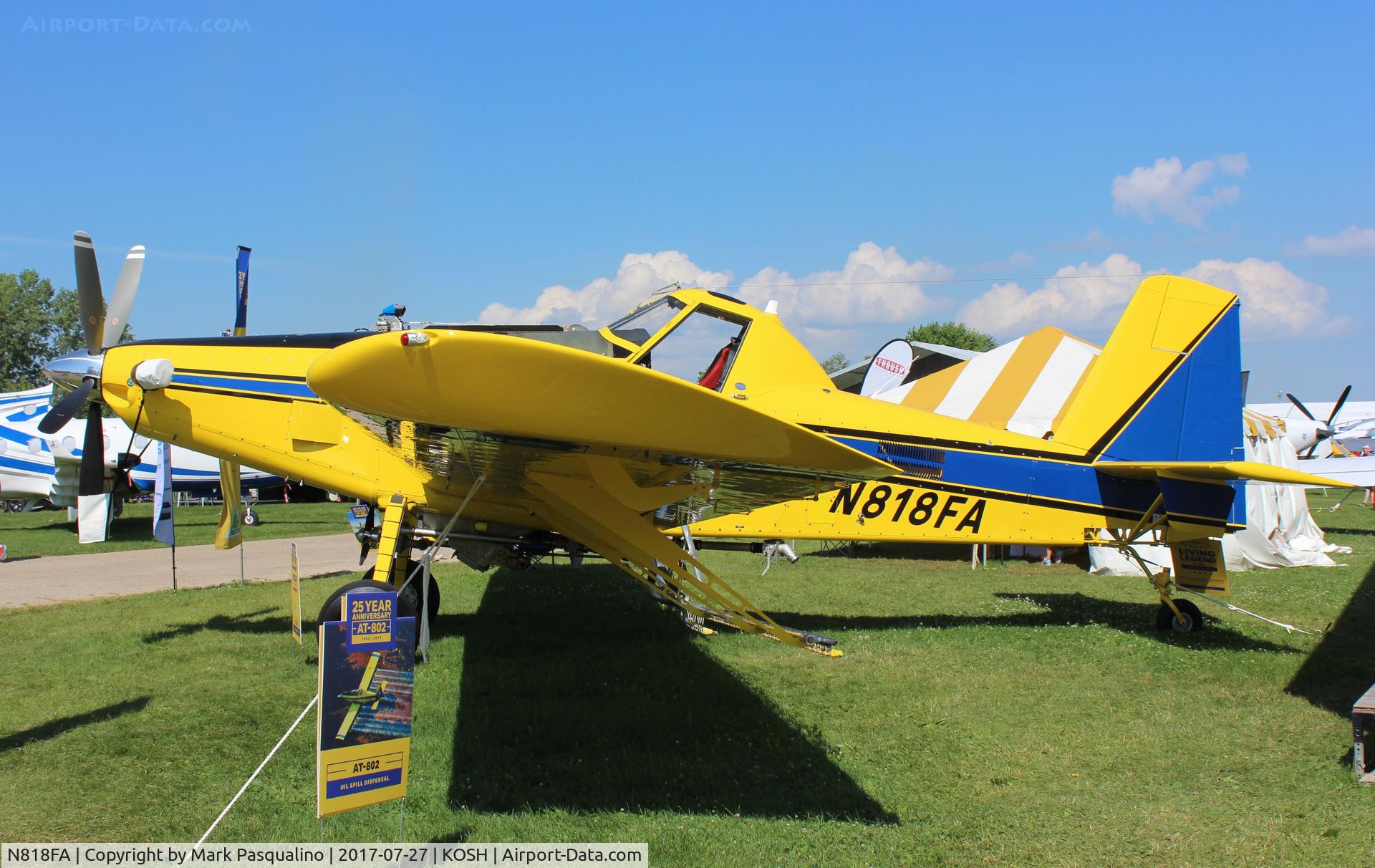 N818FA, 2017 Air Tractor AT-802A C/N 802A-0710, Air Tractor AT-802A