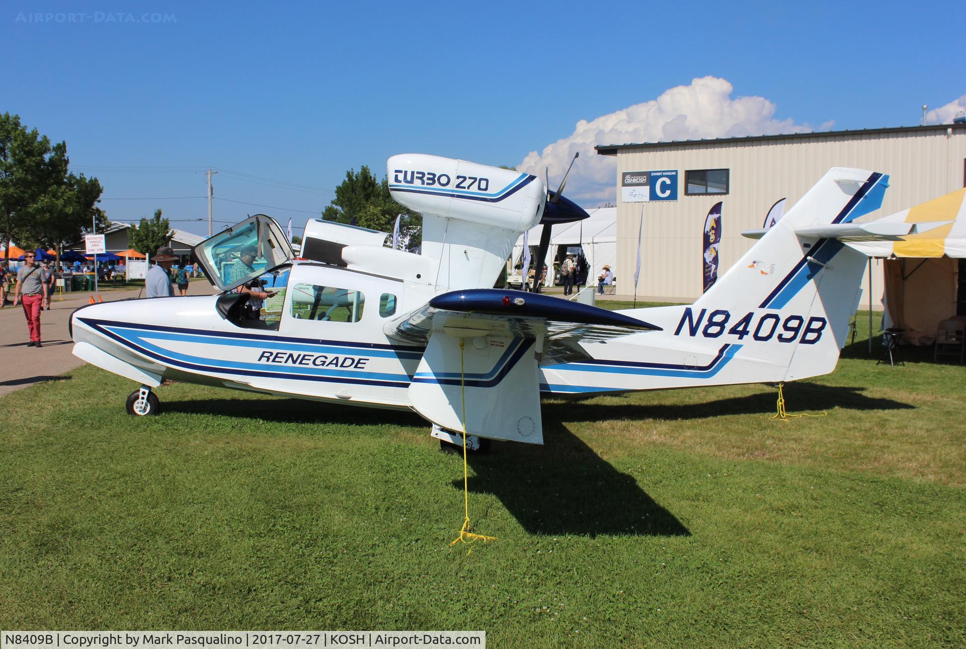 N8409B, 1987 Aerofab Inc Lake LA-250 C/N 63, Lake LA-250