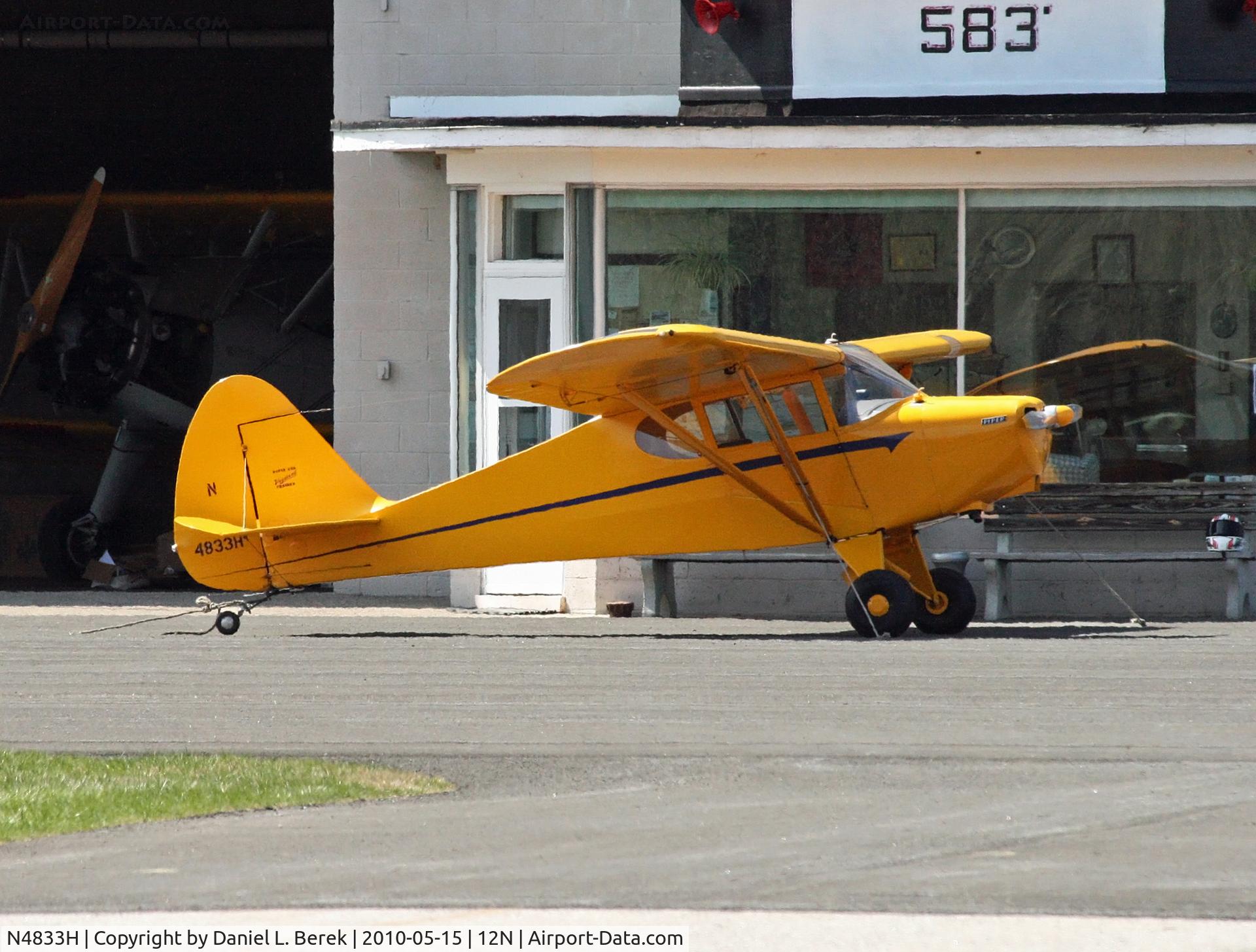 N4833H, 1948 Piper PA-17 Vagabond C/N 17-131, What a nice find... and a sweet little airplane!