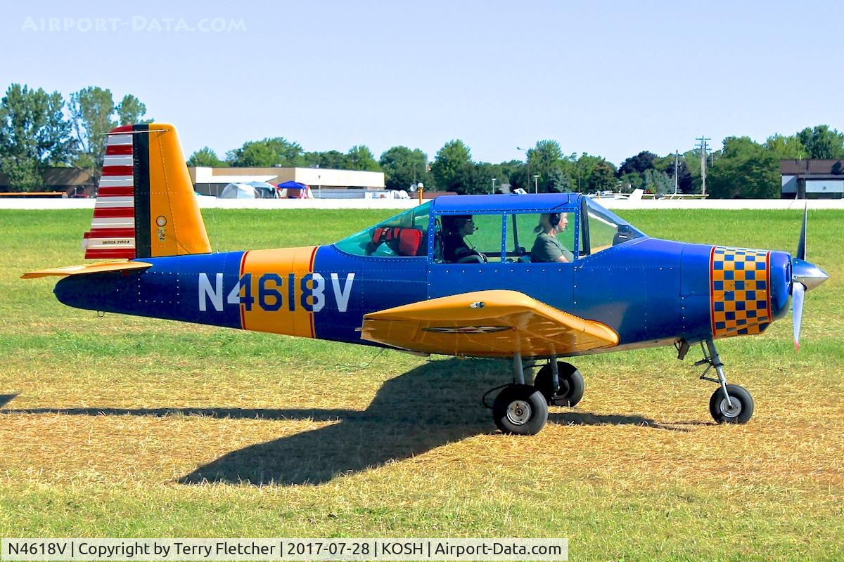 N4618V, 1977 Varga 2150A Kachina C/N VAC-83-77, At 2017 EAA AirVenture at Oshkosh