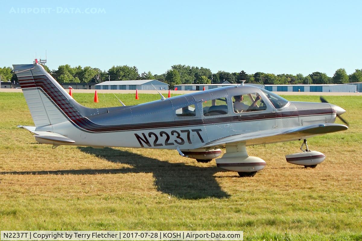 N2237T, 1979 Piper PA-28-161 Warrior II C/N 28-7916302, At 2017 EAA AirVenture at Oshkosh