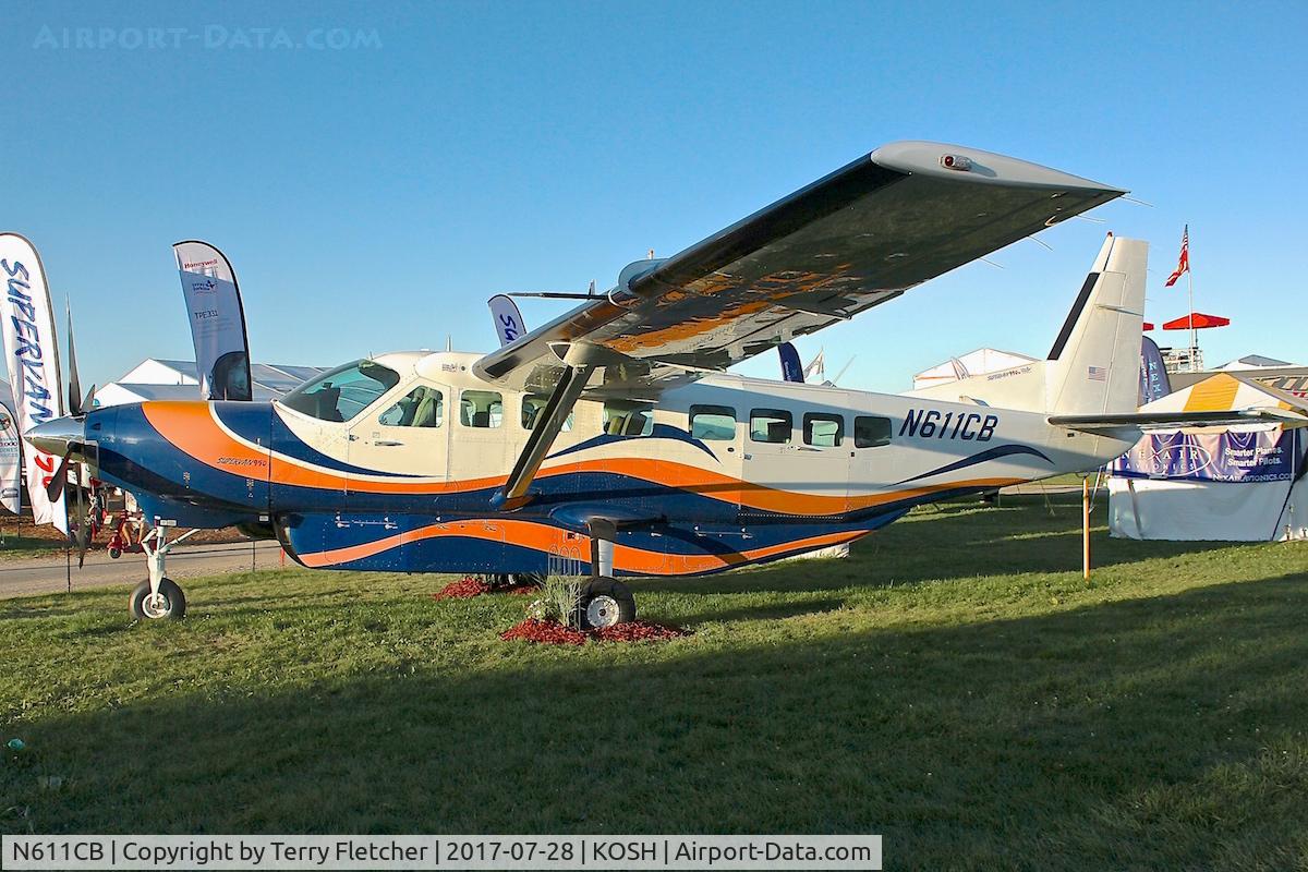 N611CB, 2004 Cessna 208B Grand Caravan C/N 208B1092, At 2017 EAA AirVenture at Oshkosh