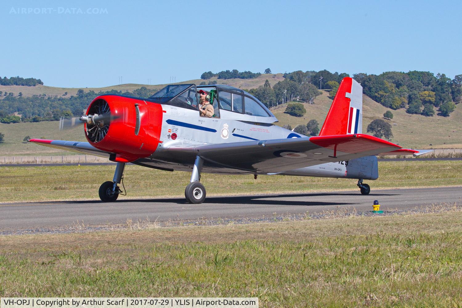 VH-OPJ, 1959 Commonwealth CA-25 Winjeel C/N CA25-29, Lismore NSW Aviation Expo 2017