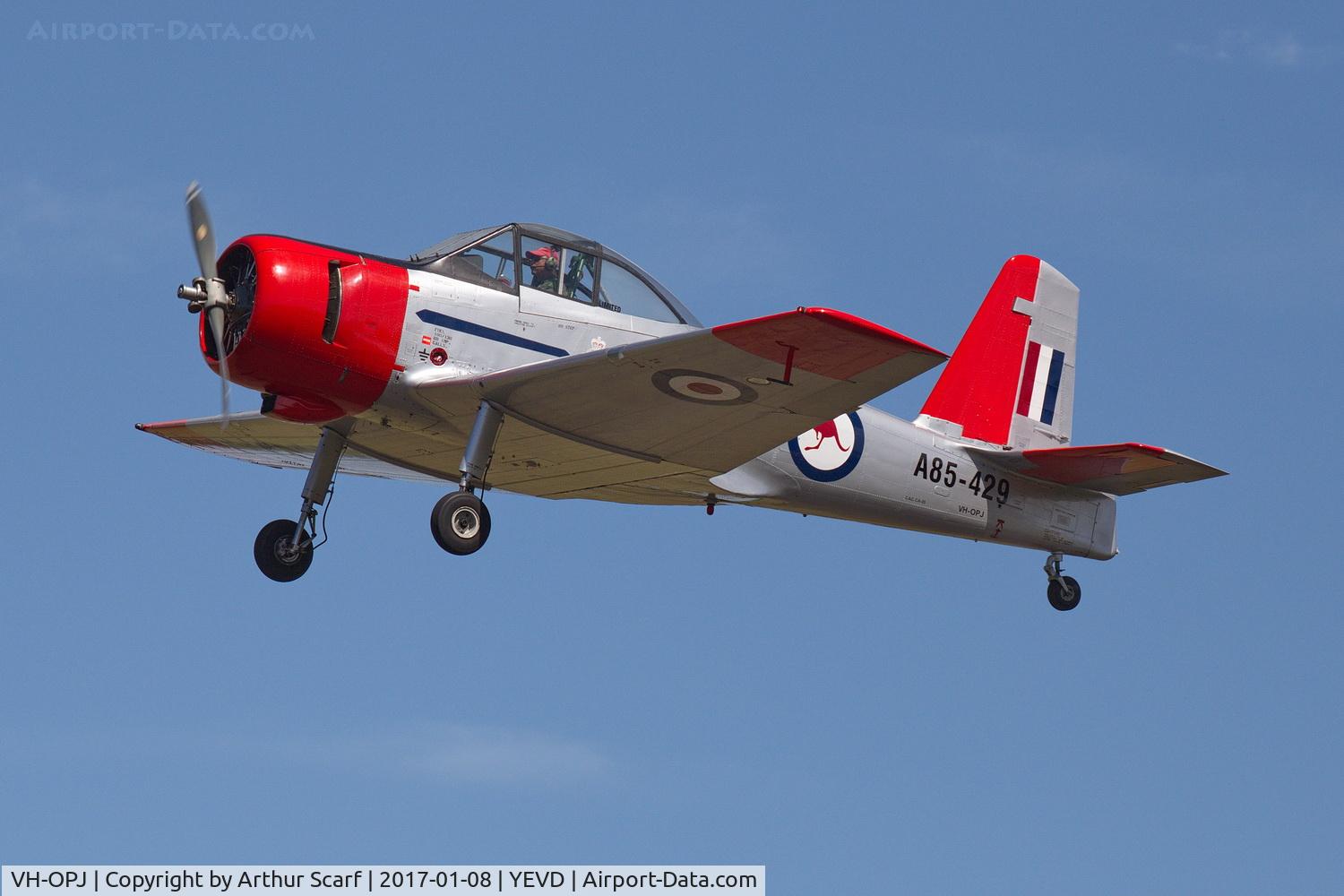 VH-OPJ, 1959 Commonwealth CA-25 Winjeel C/N CA25-29, The Great Eastern Fly In - Evans Head NSW 2017