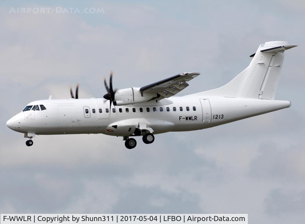F-WWLR, 2016 ATR 42-600 C/N 1213, C/N 1213 - For Nordic Aviation Capital...
