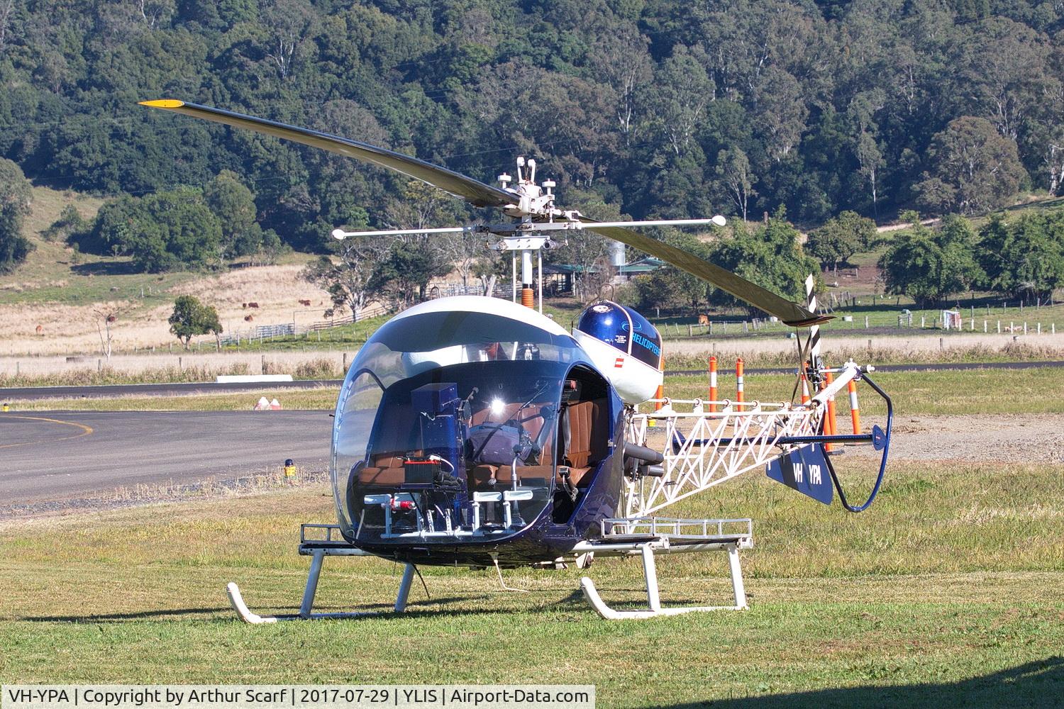VH-YPA, 1966 Bell 47G-4A C/N 7574, Lismore NSW Aviation Expo 2017