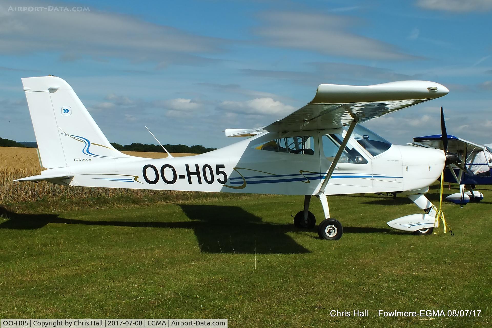 OO-H05, 2012 Tecnam P-92 Echo C/N 1425, at Fowlmere