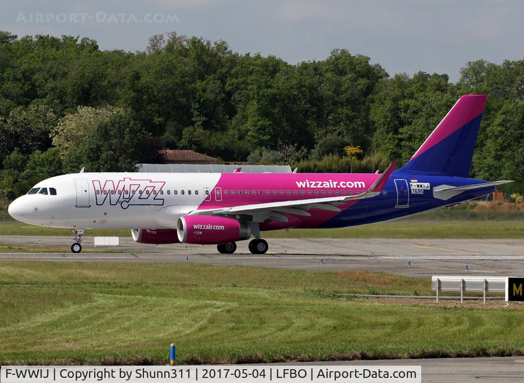 F-WWIJ, 2017 Airbus A320-232 C/N 7695, C/n 7695 - To be HA-LYW