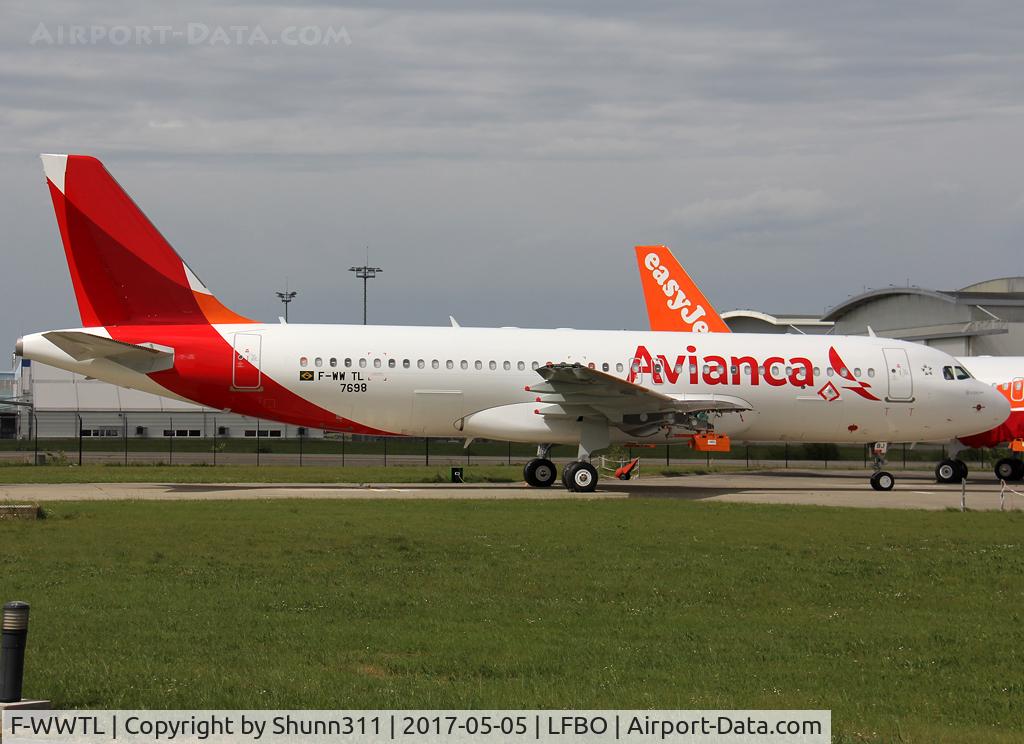 F-WWTL, 2017 Airbus A320-251N C/N 7698, C/n 7698 - To be PR-OBJ