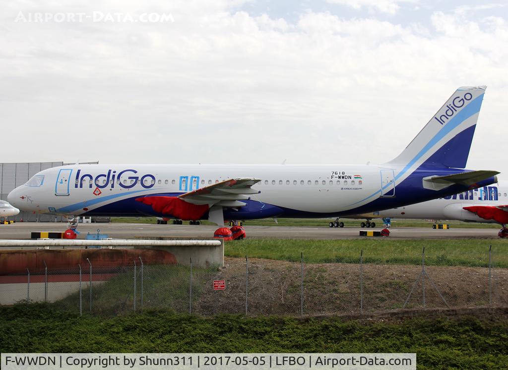 F-WWDN, 2017 Airbus A320-271N C/N 7618, C/n 7618 - To be VT-ITW