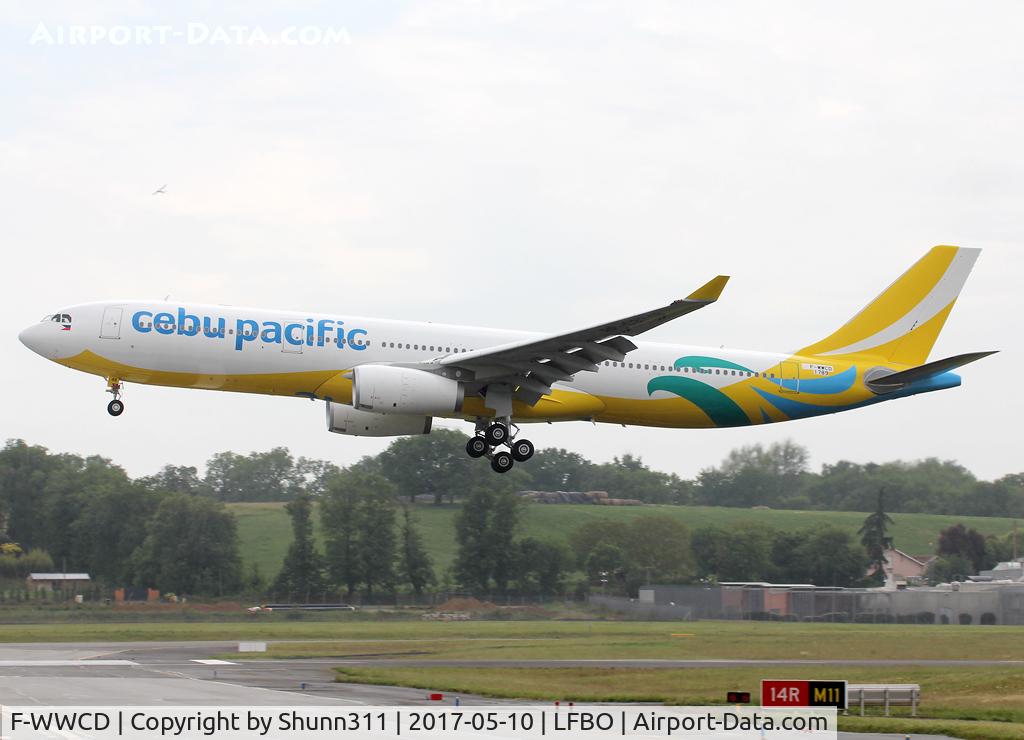 F-WWCD, 2017 Airbus A330-343 C/N 1789, C/n 1789 - To be RP-C3348