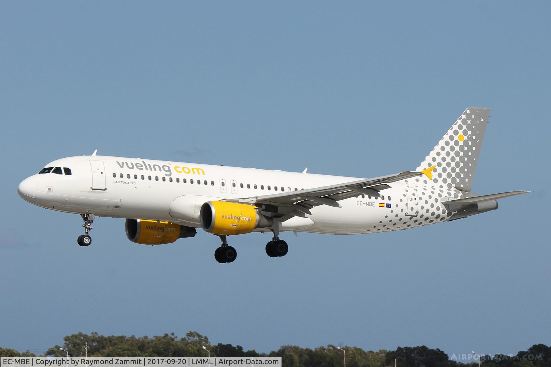 EC-MBE, 2008 Airbus A320-211 C/N 3476, A320 EC-MBE Vueling