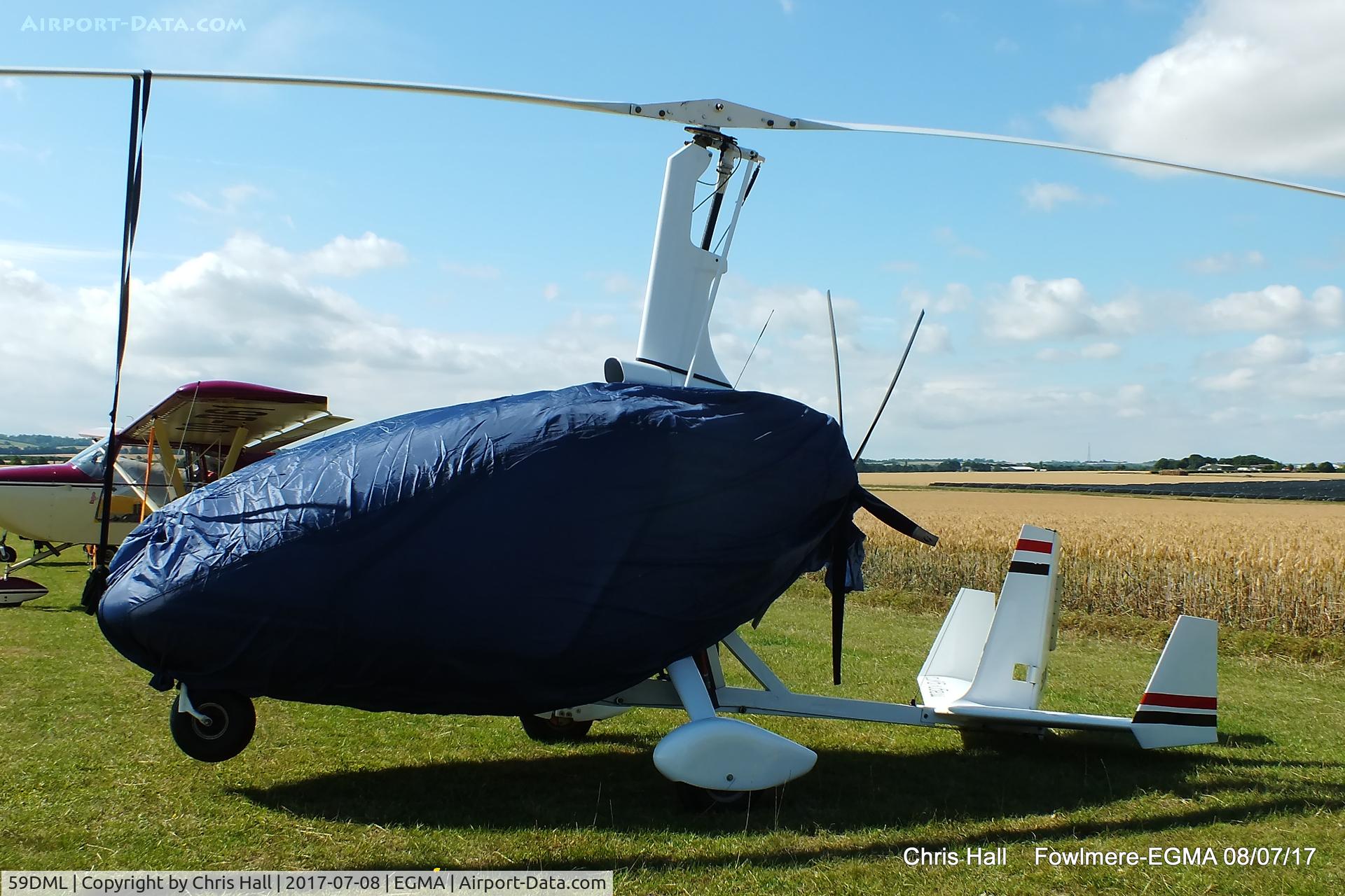 59DML, Magni Gyro M-24 Orion C/N Not found 59DML, at Fowlmere
