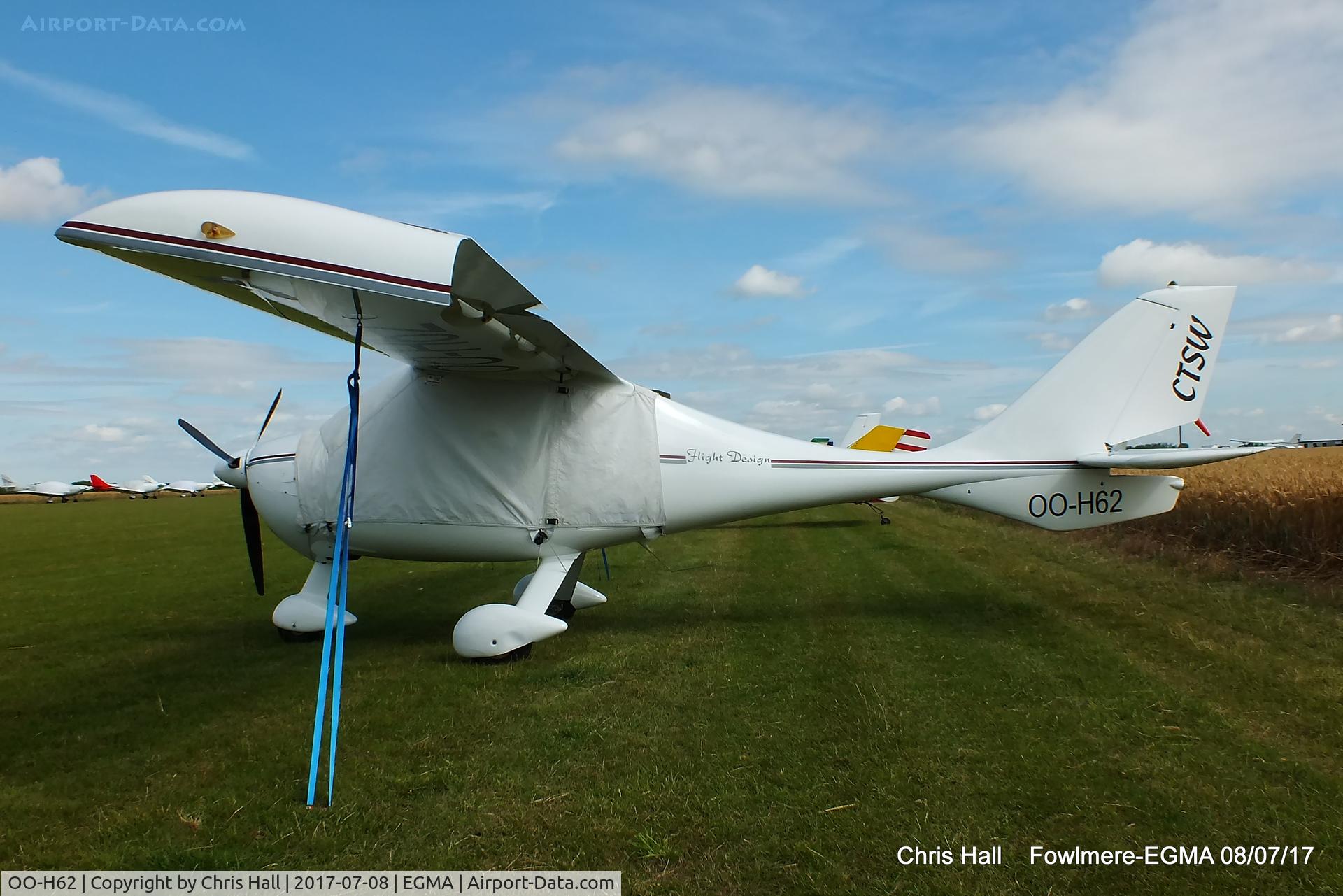 OO-H62, 2006 Flight Design CTSW C/N 06-03-03, at Fowlmere
