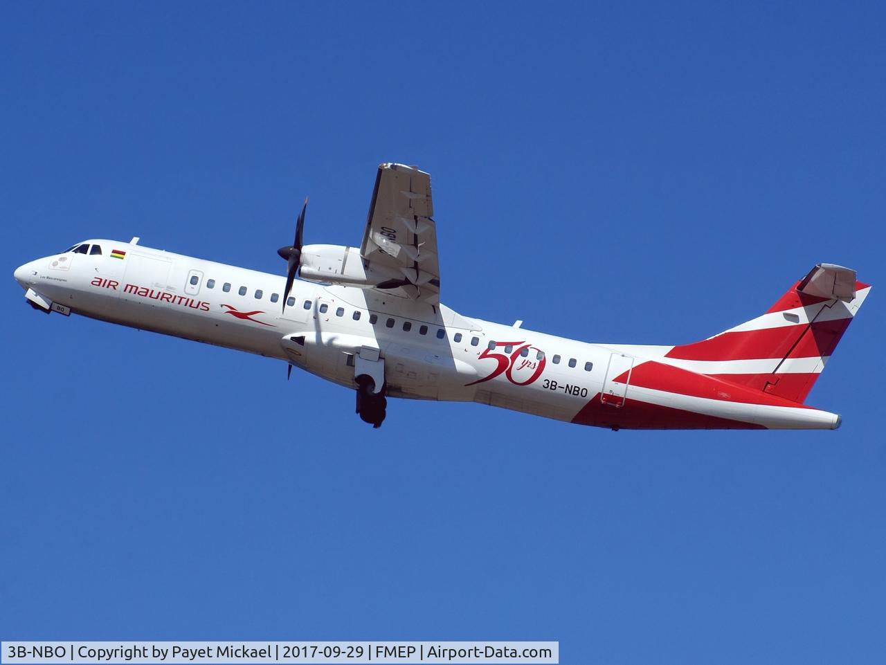 3B-NBO, 2010 ATR 72-212A C/N 926, With stickers '50years'